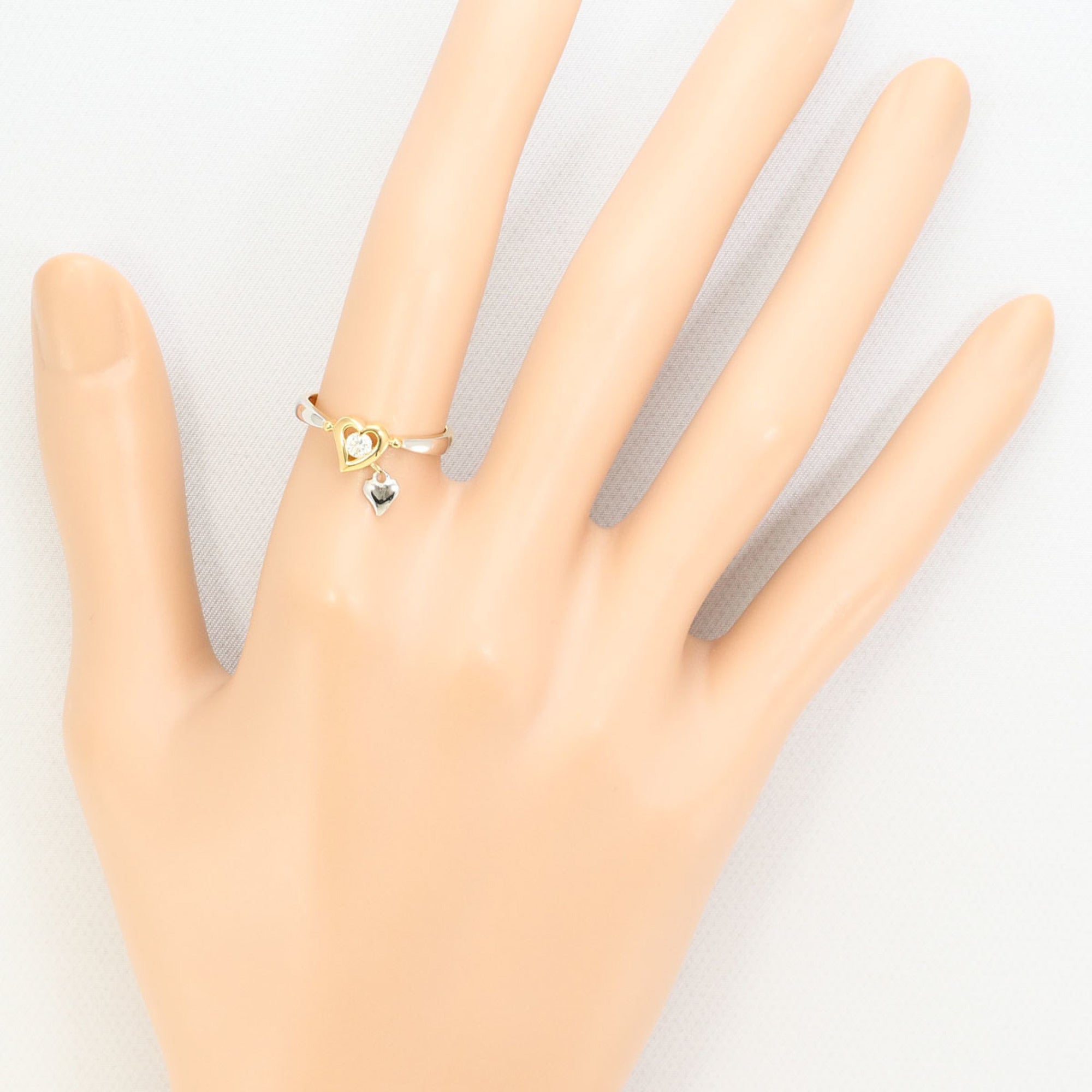 Unbranded Platinum Yellow Gold Yellow Gold (18K) Platinum 900 Band Ring (Pre-Owned)