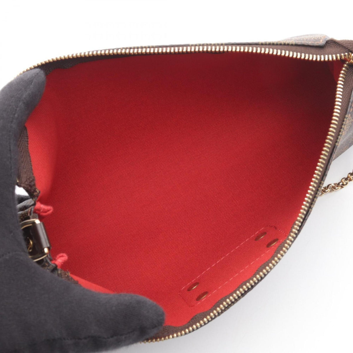 Louis Vuitton Brown Coated Canvas Leather Handbag (Pre-Owned)