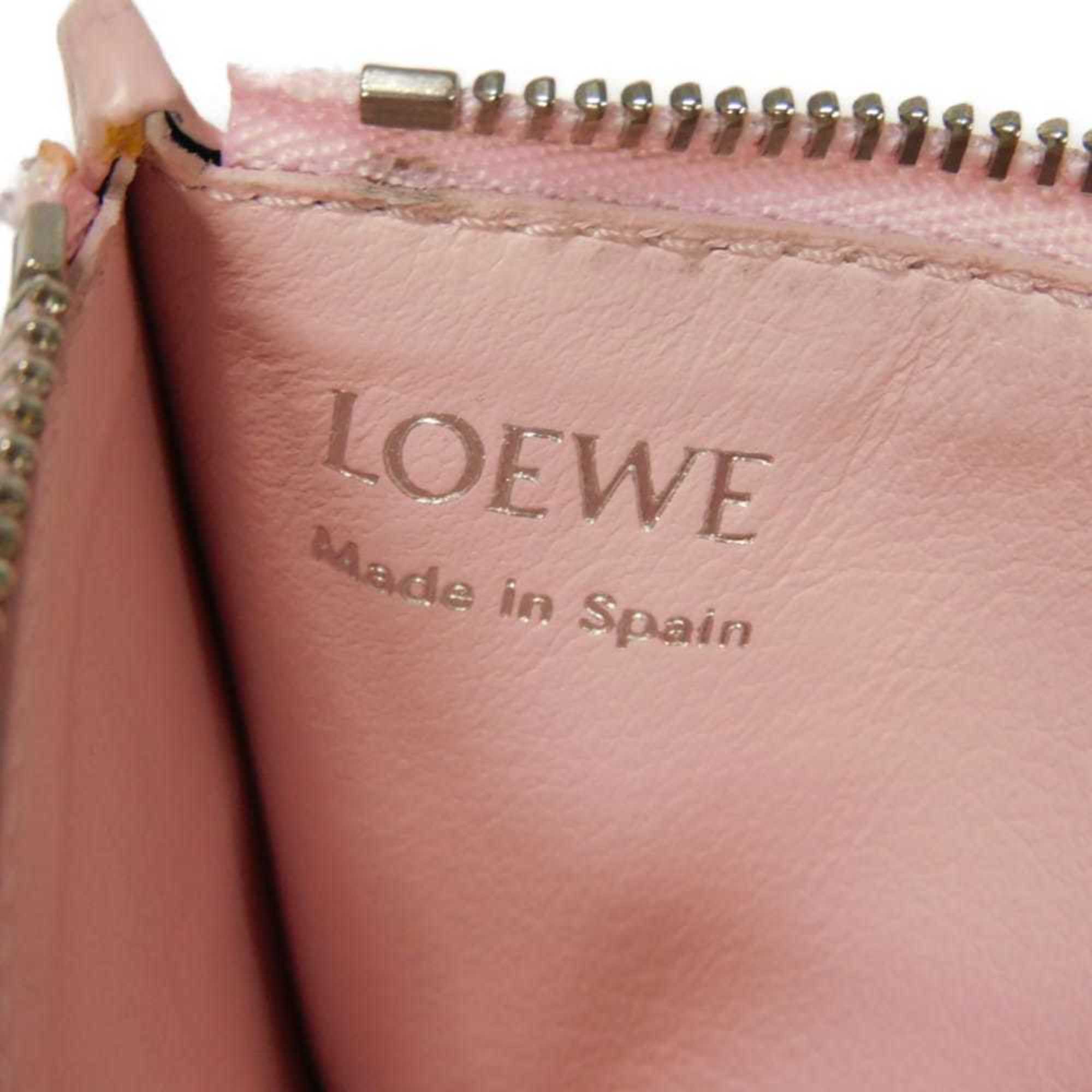 Loewe Pink Coin Purse/Coin Case (Pre-Owned)