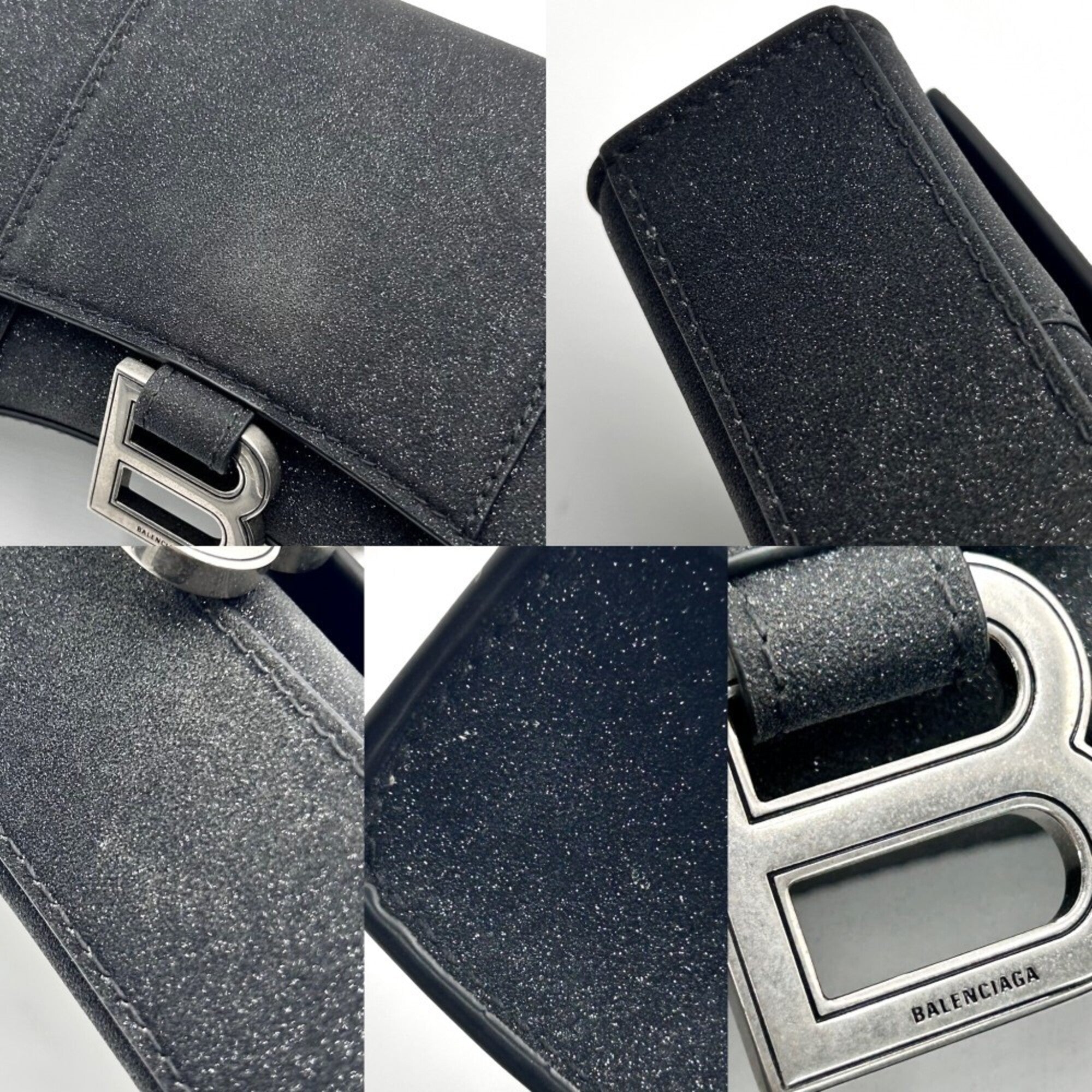 Balenciaga Black Canvas Shoulder Bag (Pre-Owned)