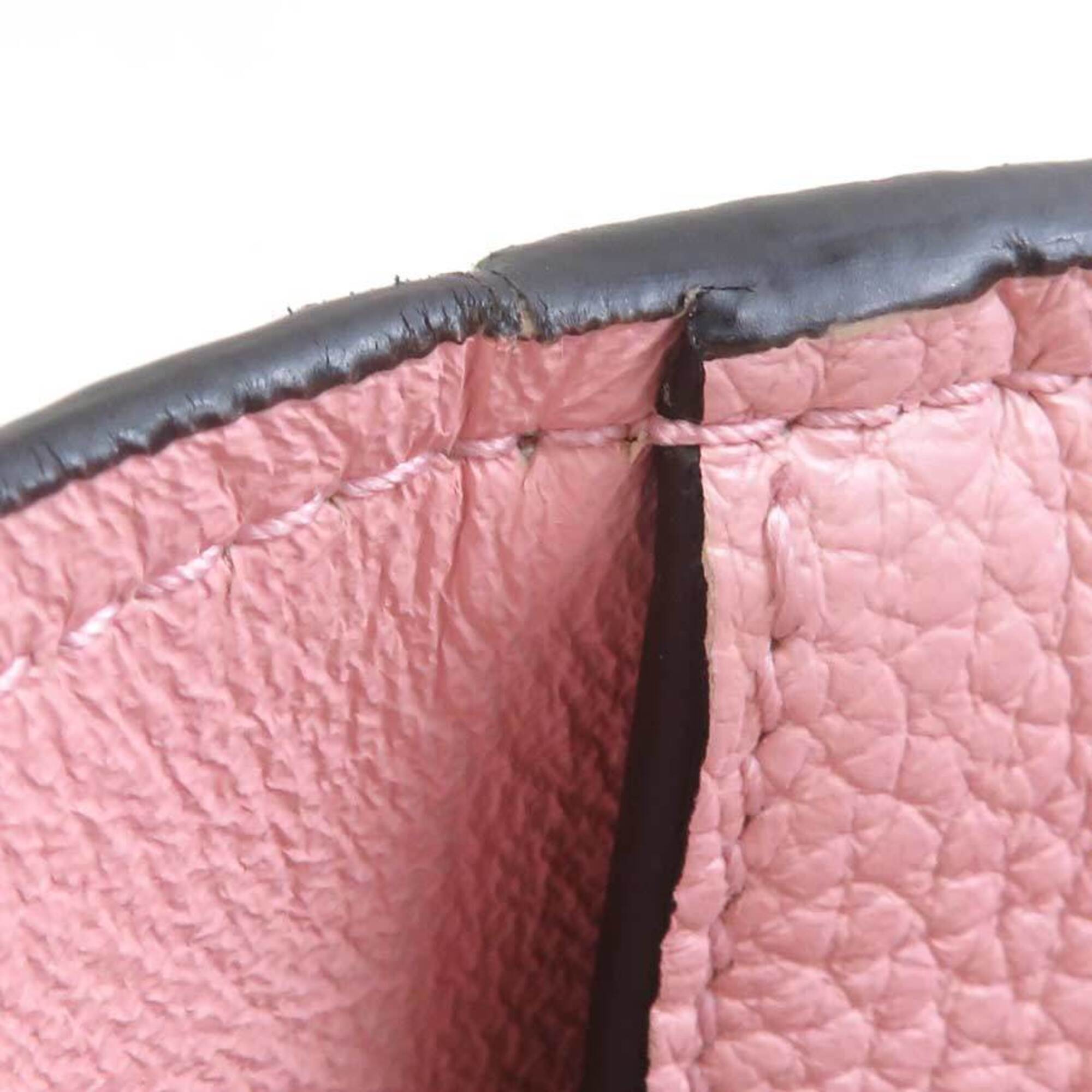 Salvatore Ferragamo Pink Leather Handbag Shoulder Bag (Pre-Owned)