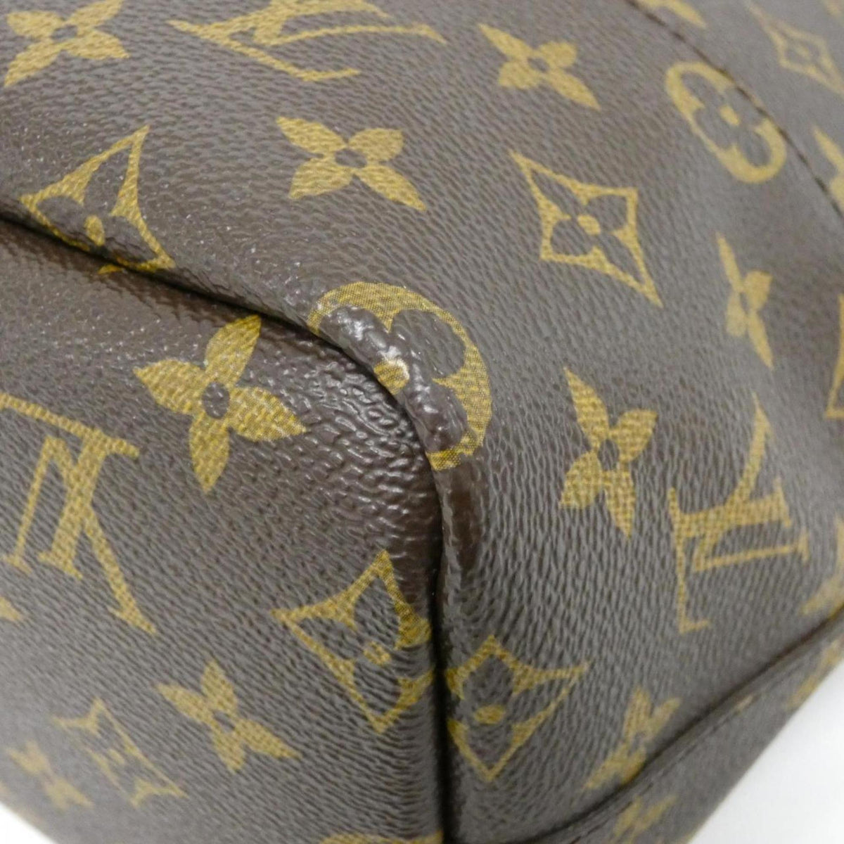 Louis Vuitton Monogram Marron Coated Canvas Handbag (Pre-Owned)