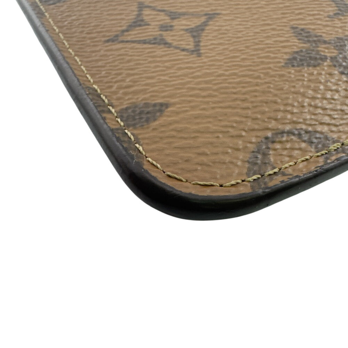 Louis Vuitton Monogram Reverse Brown Monogram Reverse Monogram Reverse Coin Purse/Coin Case (Pre-Owned)