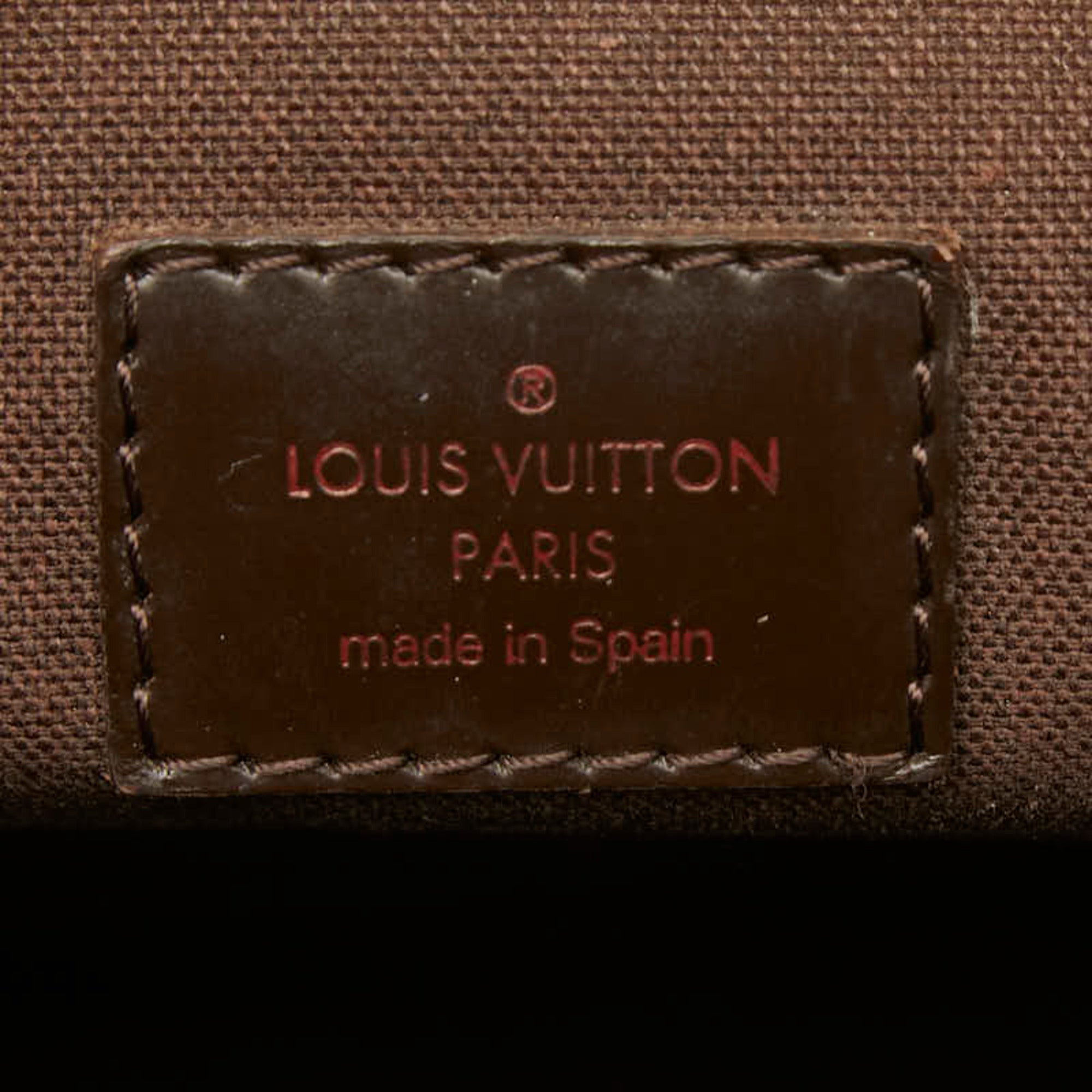 Louis Vuitton Brown Pvc Leather Shoulder Bag (Pre-Owned)
