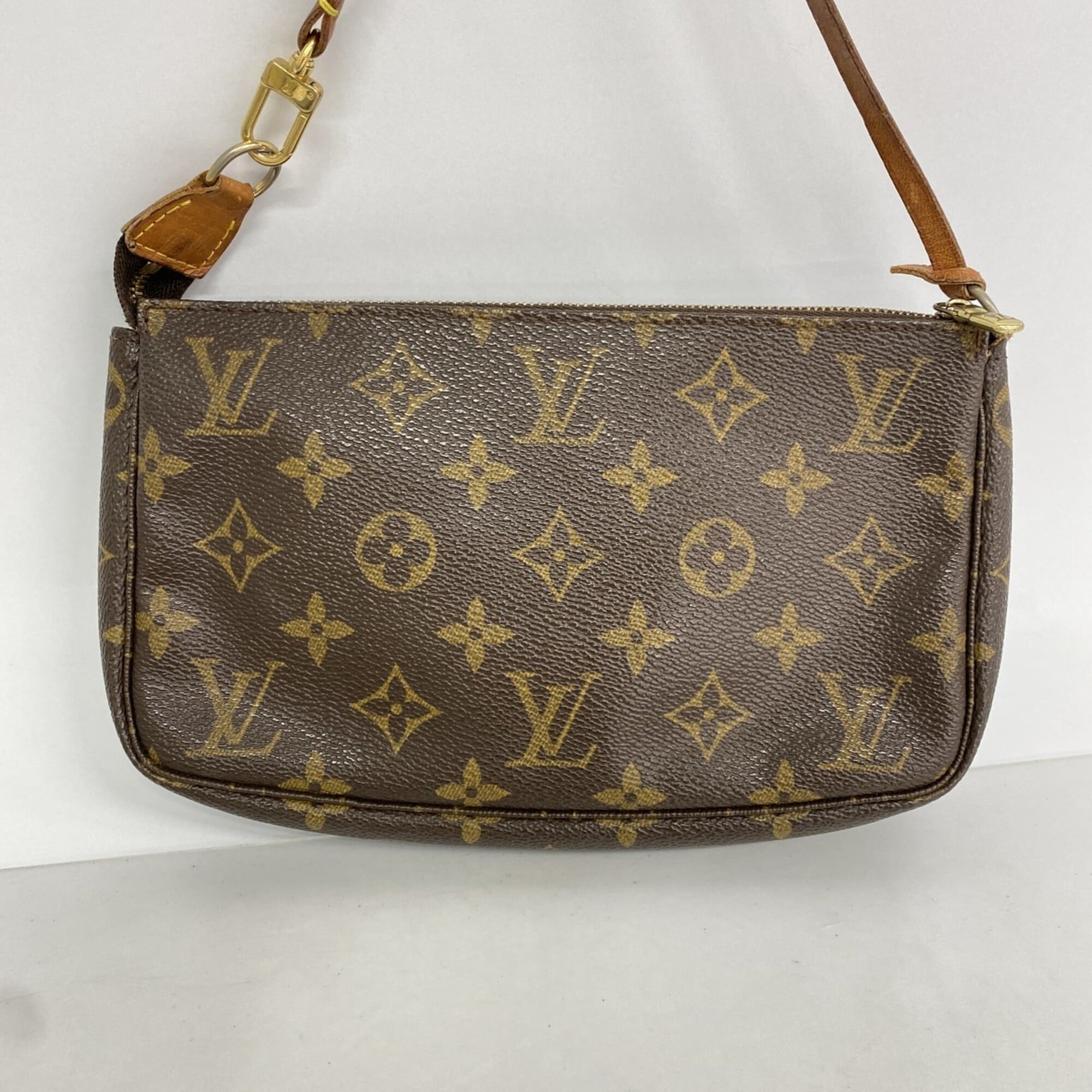 Louis Vuitton Brown Pouch (Pre-Owned)