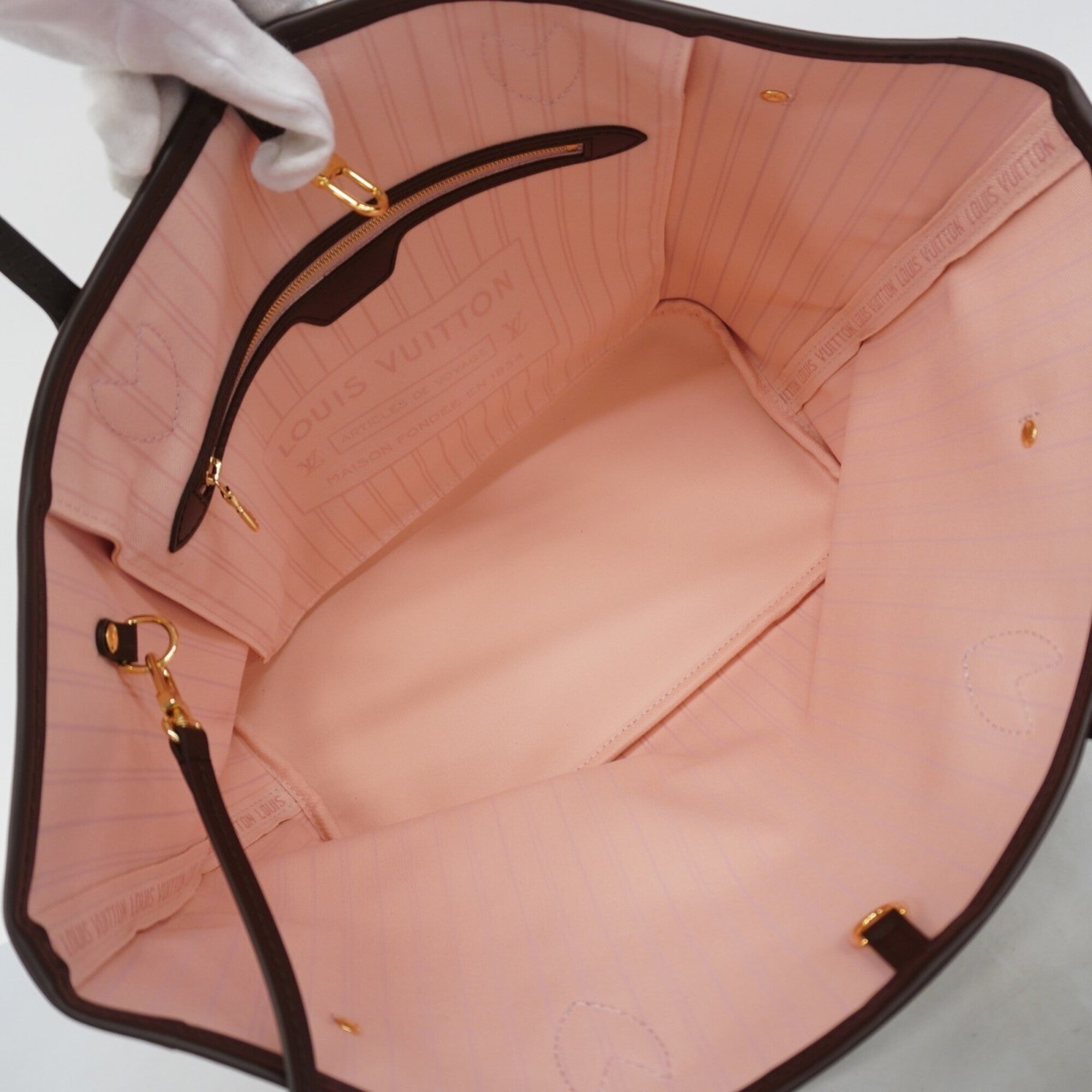 Louis Vuitton Ebene Rose Ballerine Tote Bag (Pre-Owned)