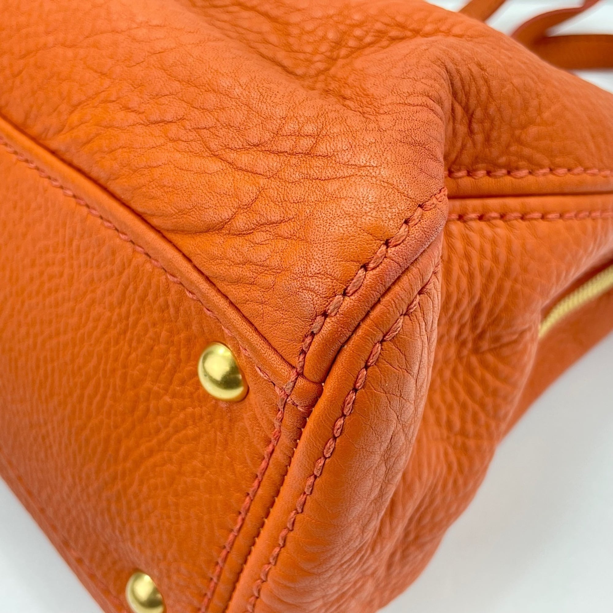 Miu Miu Orange Handbag Shoulder Bag (Pre-Owned)