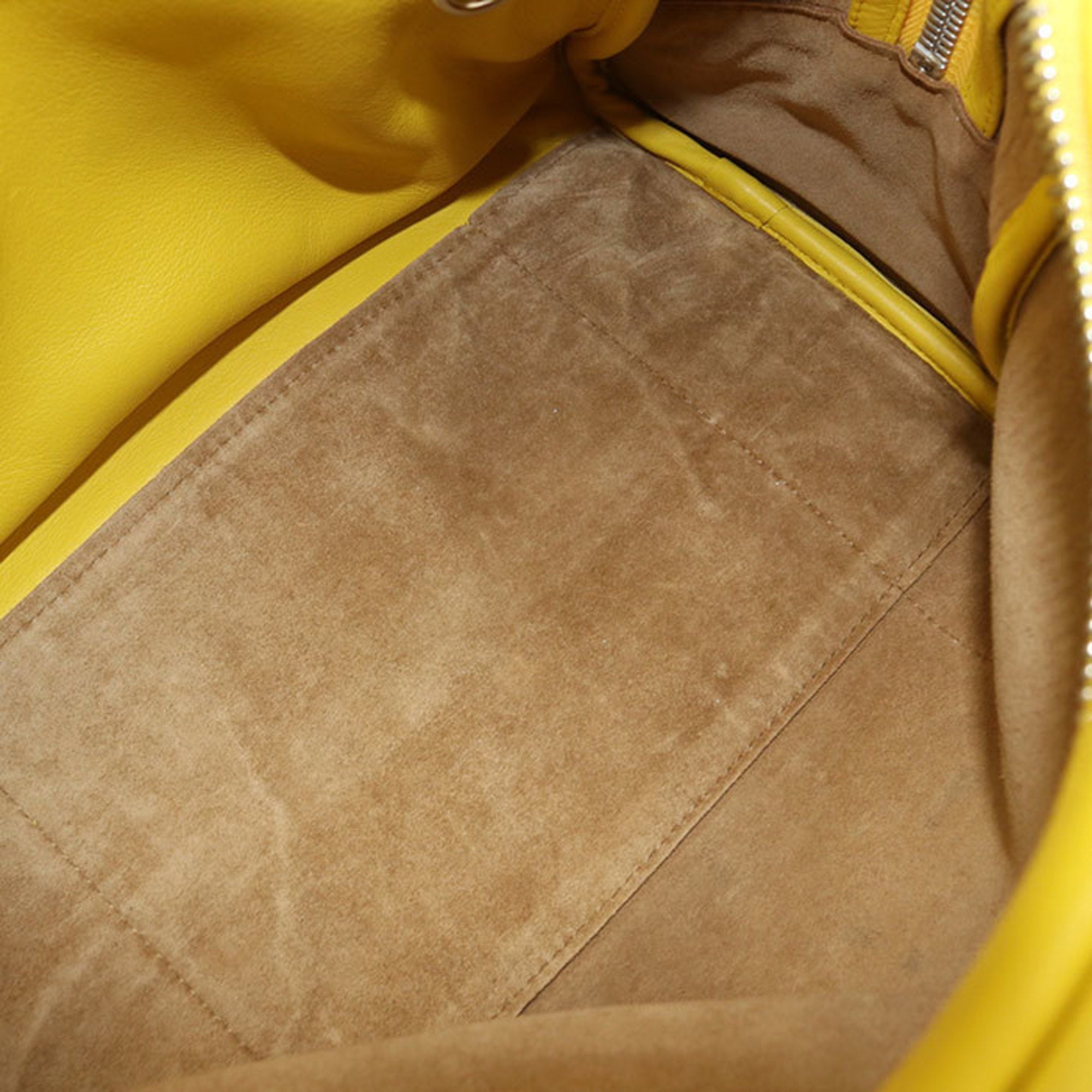 Loewe Amazona Yellow Leather Handbag (Pre-Owned)