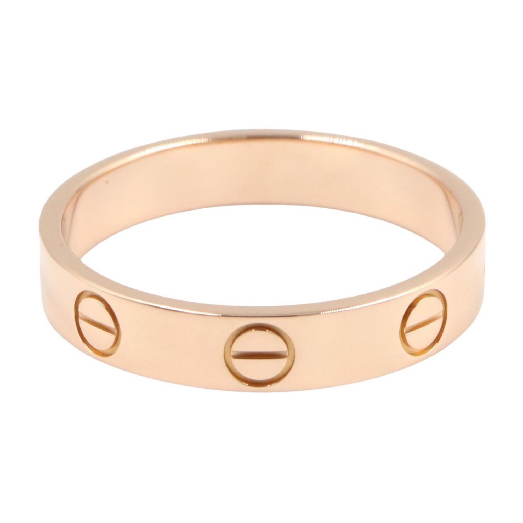 Cartier Gold Pink Gold (18K) Band Ring (Pre-Owned)
