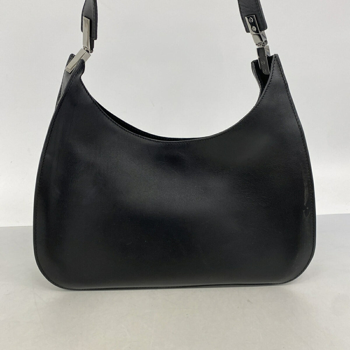 Gucci Black Leather Shoulder Bag (Pre-Owned)