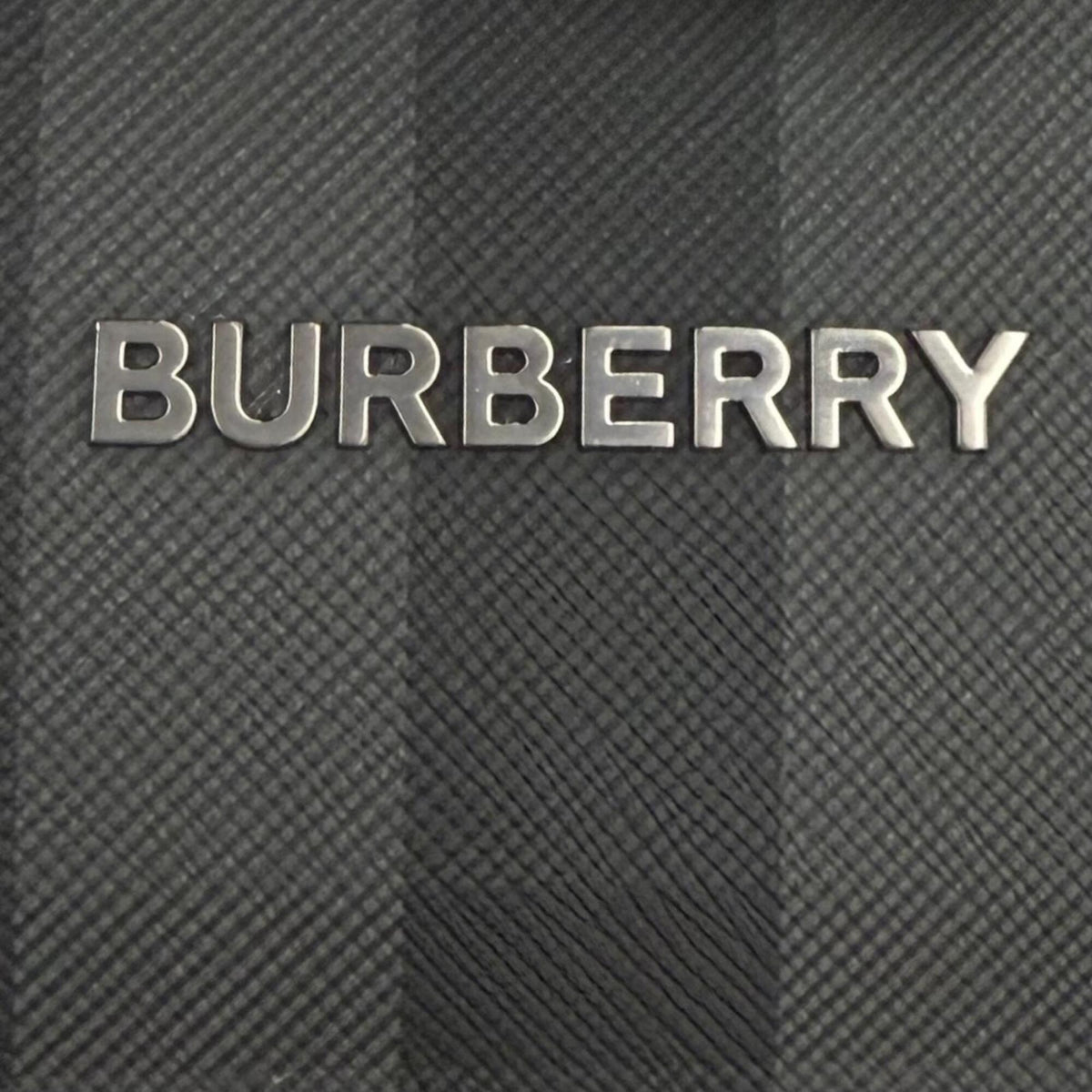 Burberry Black Coated Canvas Leather Tote Bag (Pre-Owned)