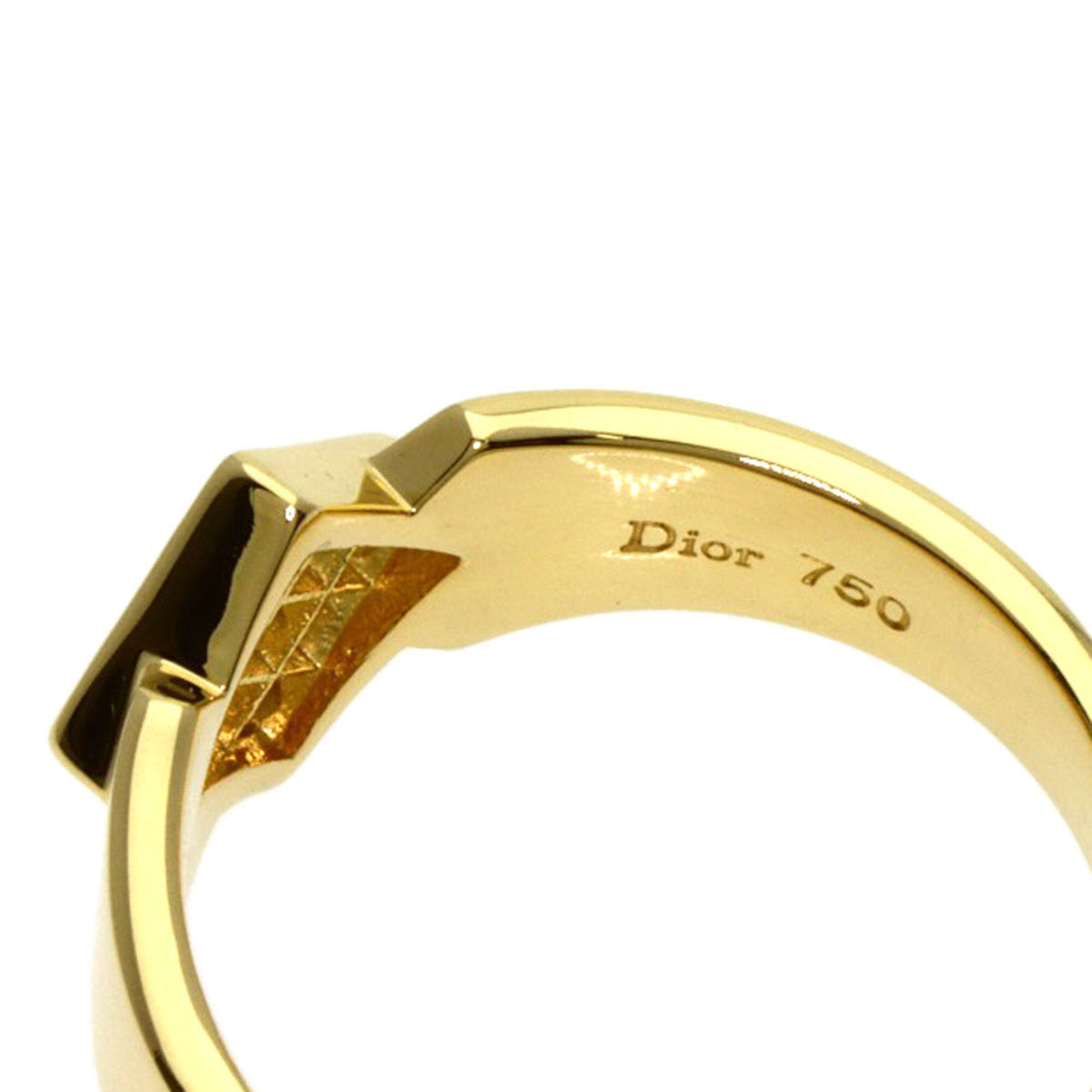 Christian Dior Yellow Gold Yellow Gold (18K) Band Ring (Pre-Owned)