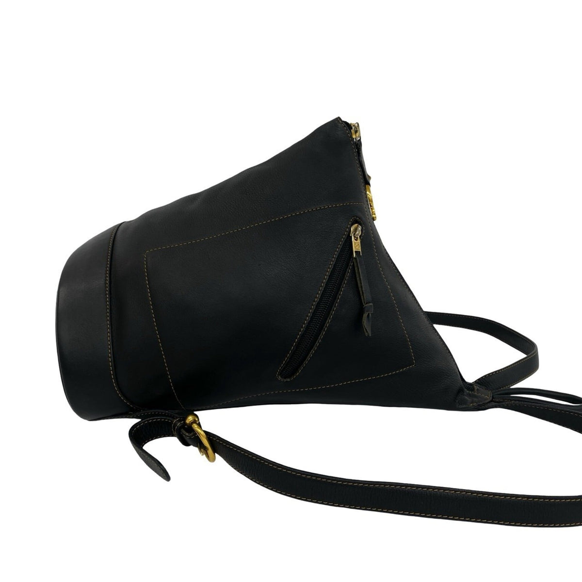 Loewe Black Leather Backpack (Pre-Owned)