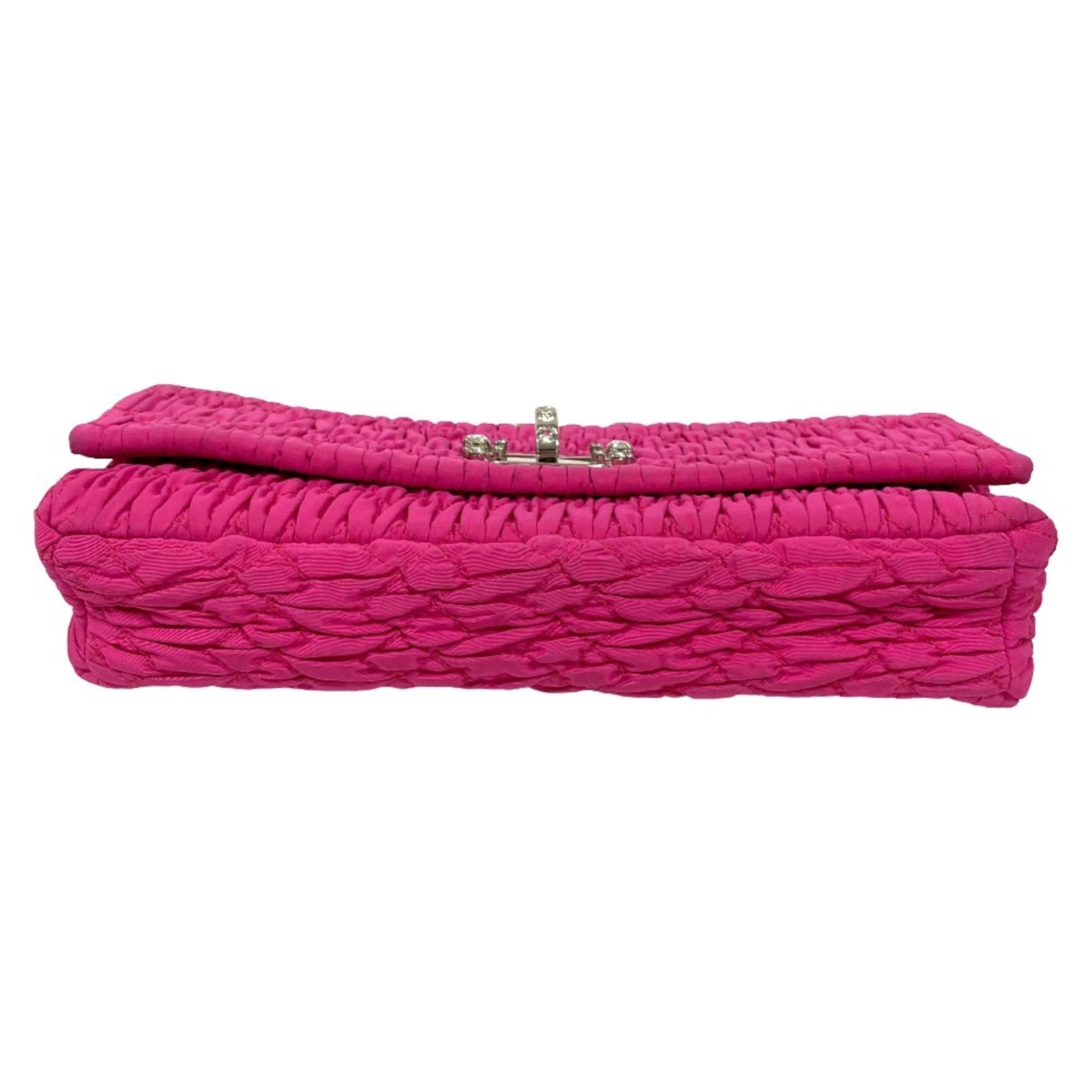 Miu Miu Matelasse Pink Shoulder Bag (Pre-Owned)