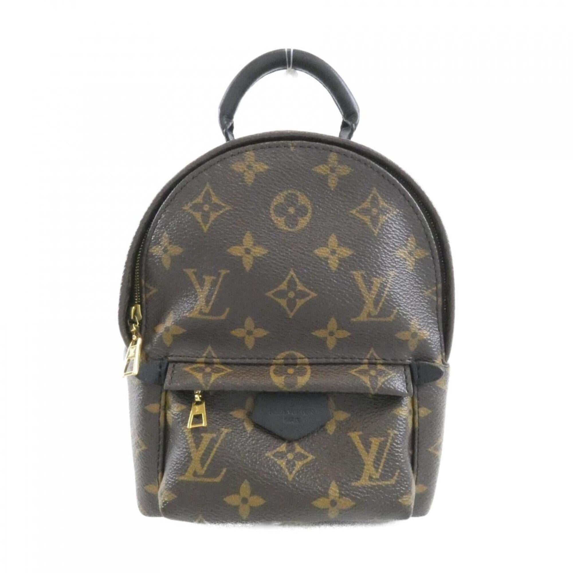 Louis Vuitton Marron Coated Canvas Backpack (Pre-Owned)