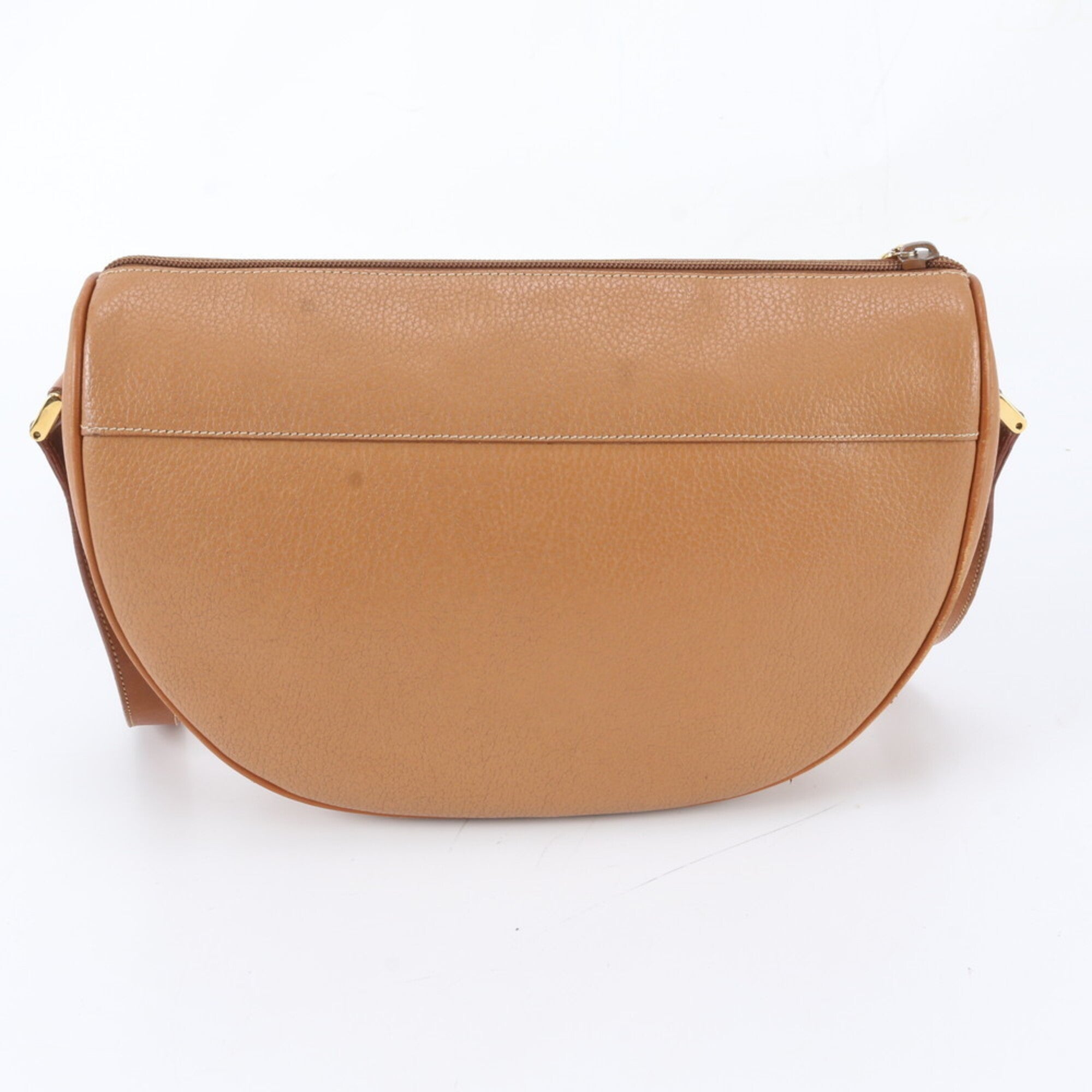 Gucci Brown Leather Crossbody Bag Shoulder Bag (Pre-Owned)