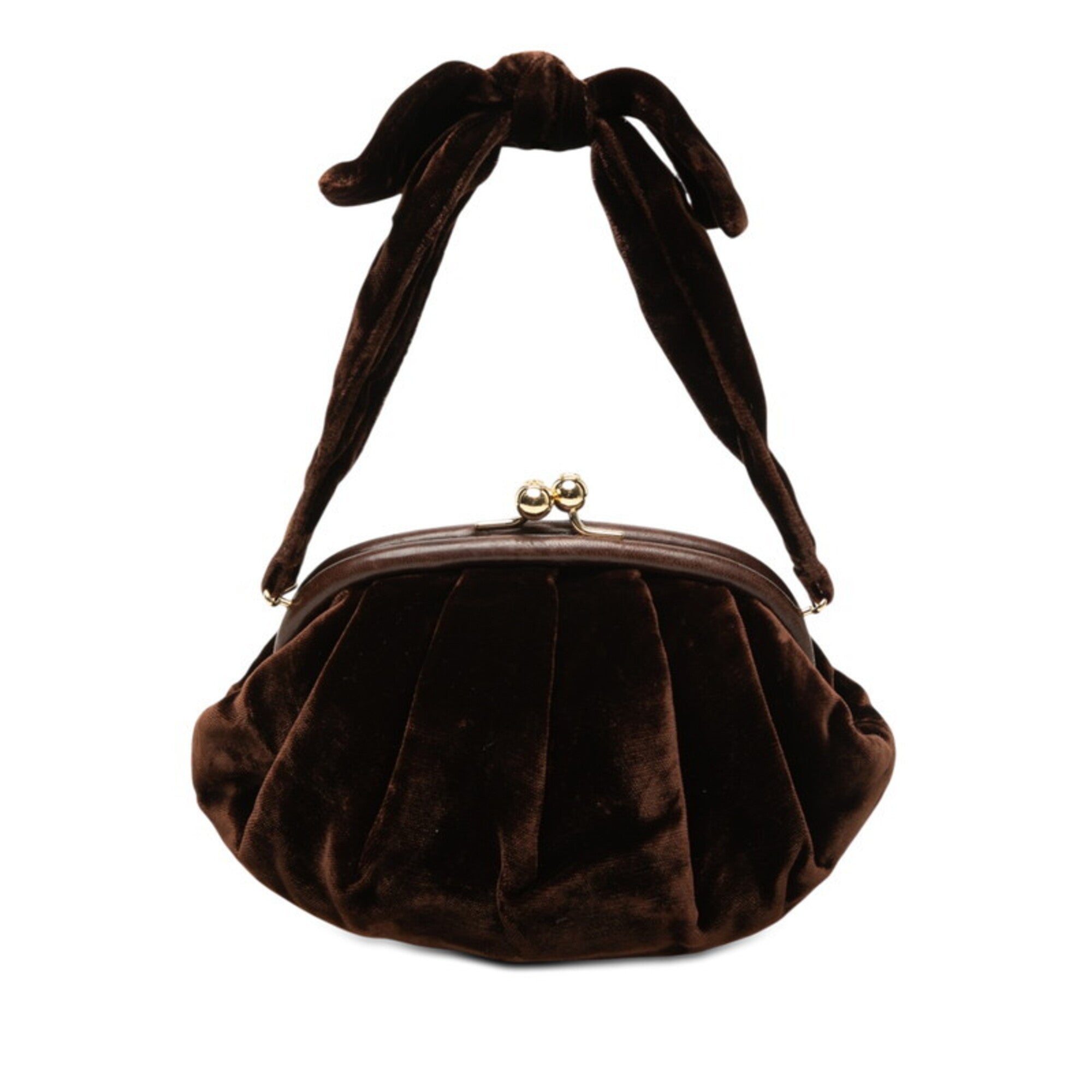 Chanel Brown Leather Handbag (Pre-Owned)