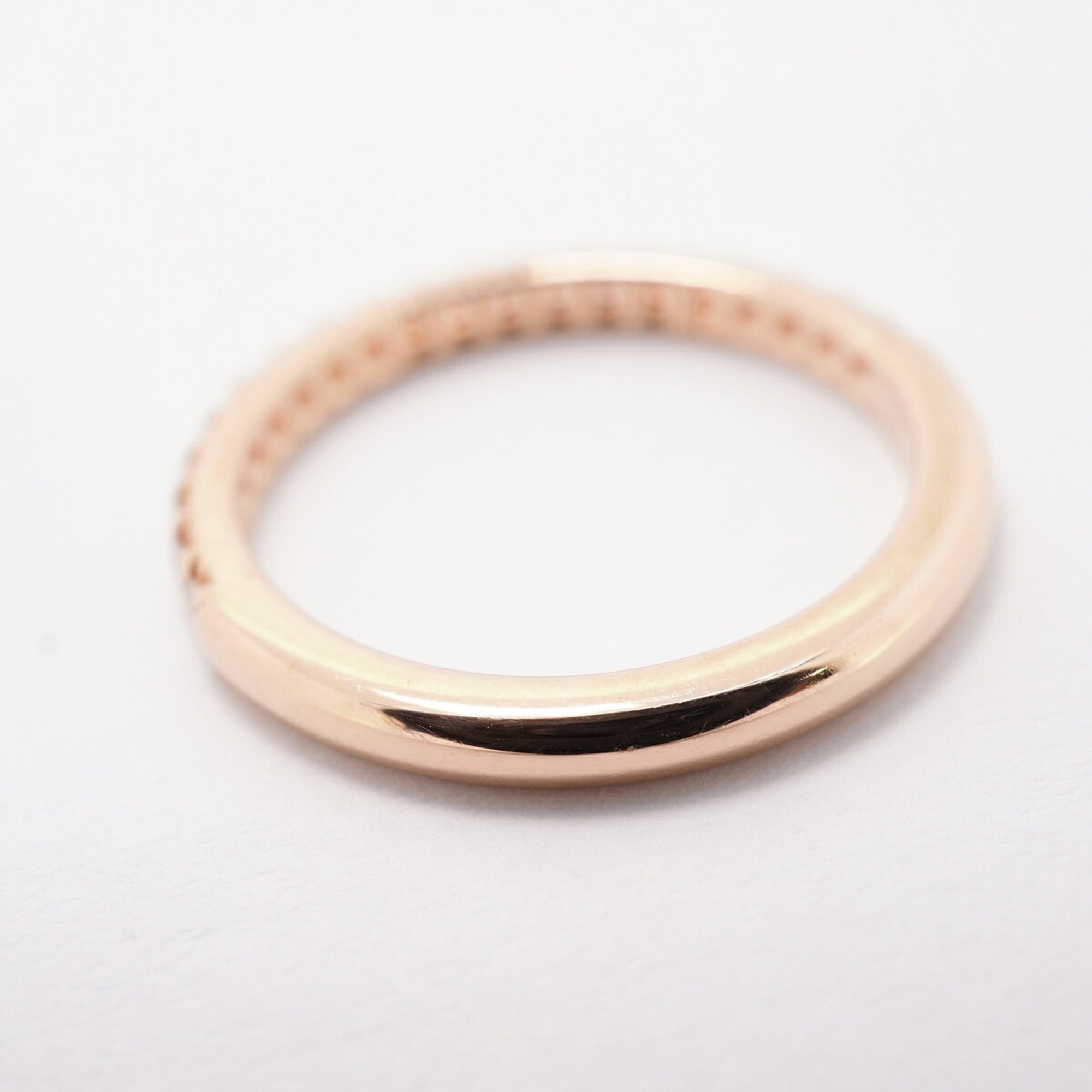 Tiffany Pink Gold (18K) Band Ring (Pre-Owned)