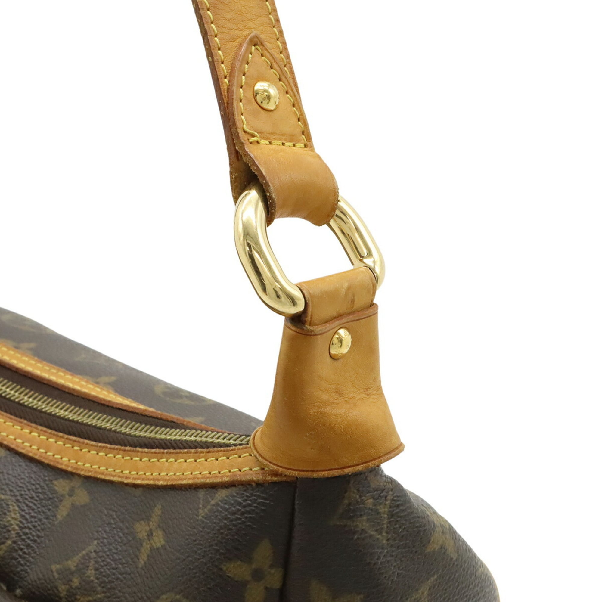 Louis Vuitton Brown Canvas Shoulder Bag (Pre-Owned)