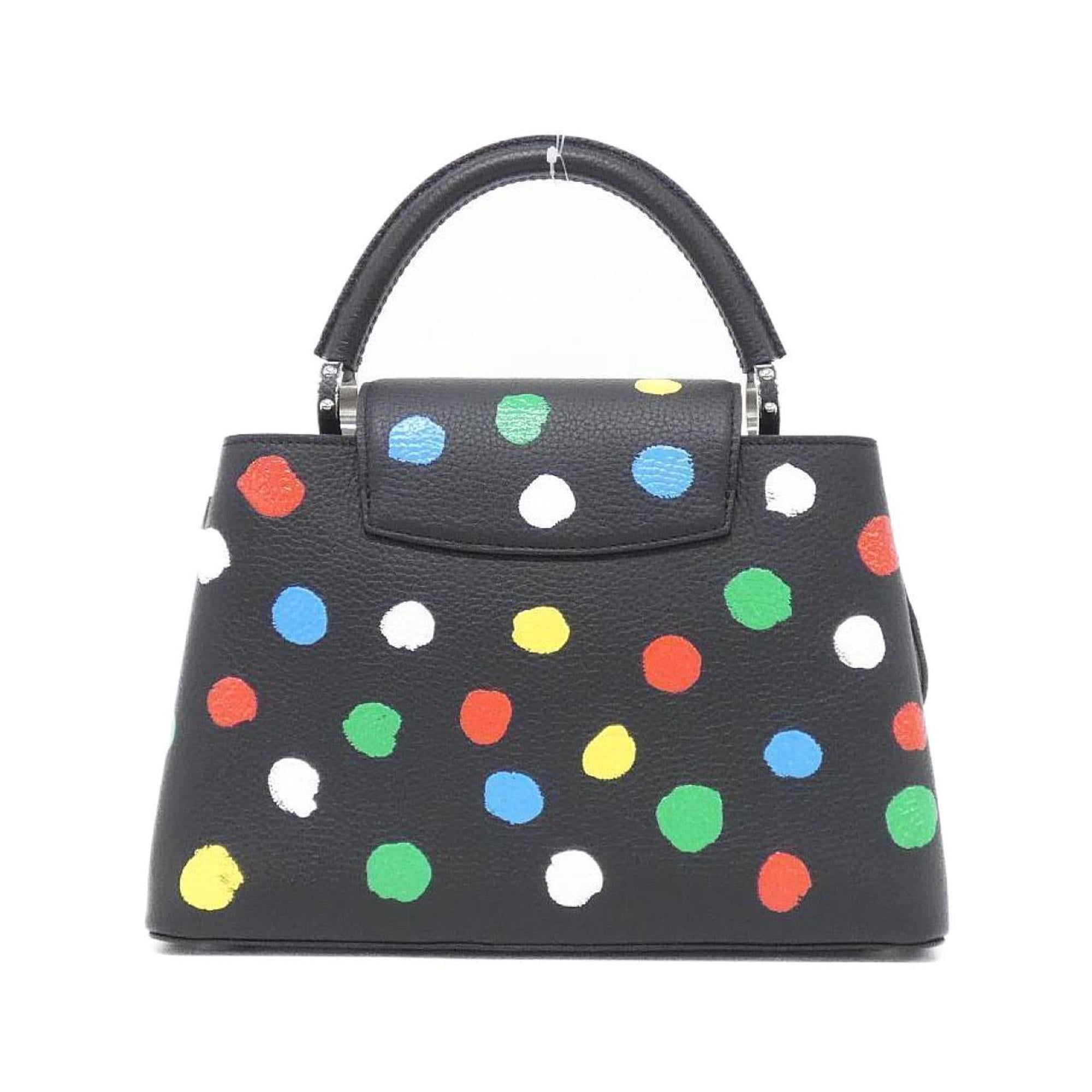Louis Vuitton Black Multi-Color Leather Handbag (Pre-Owned)