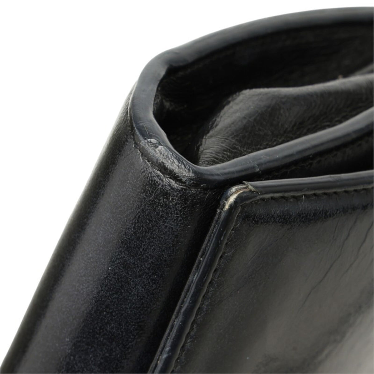 Saint Laurent Black Leather Shoulder Bag (Pre-Owned)