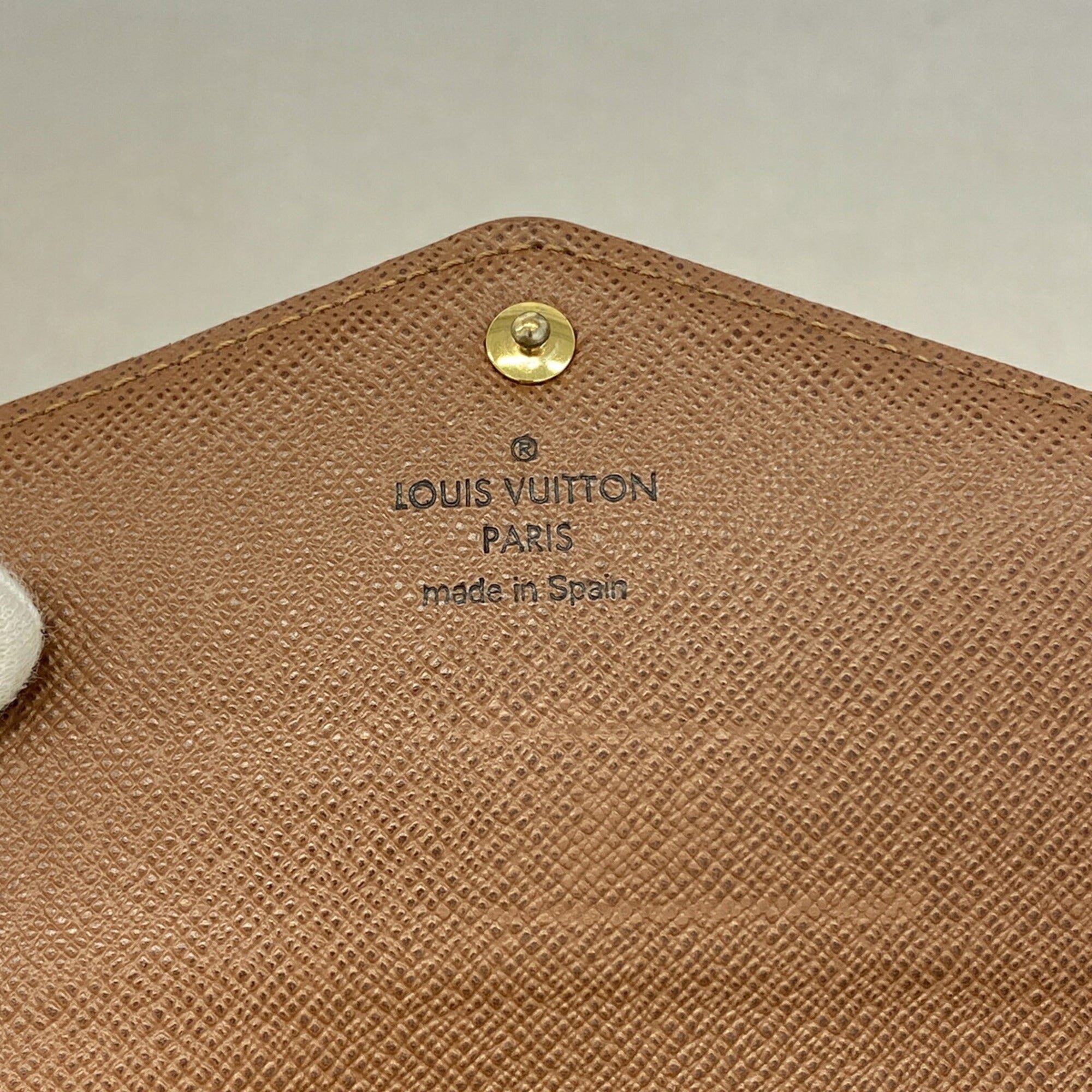 Louis Vuitton Brown Long Wallet (Bi-Fold) (Pre-Owned)