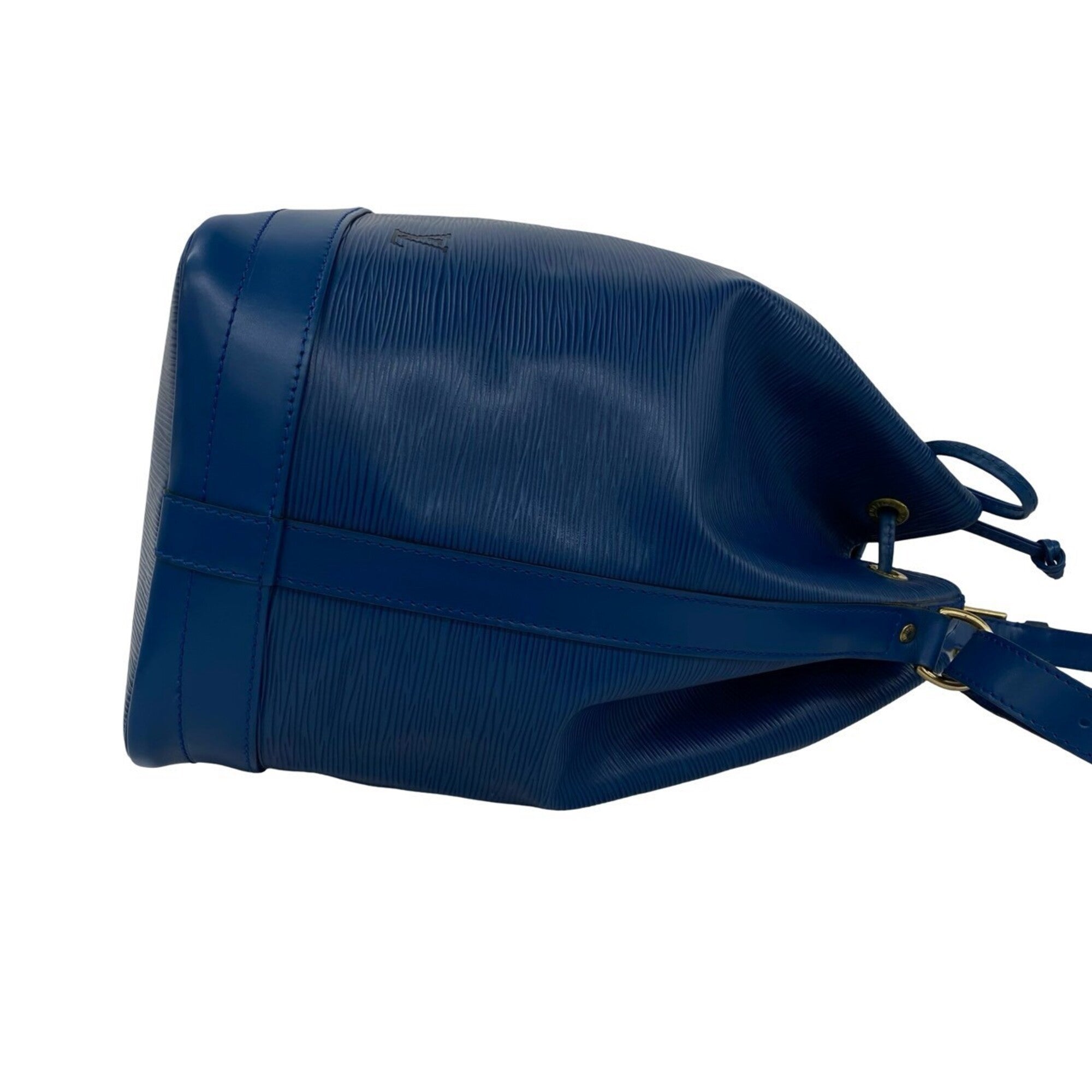 Louis Vuitton Blue Leather Shoulder Bag (Pre-Owned)