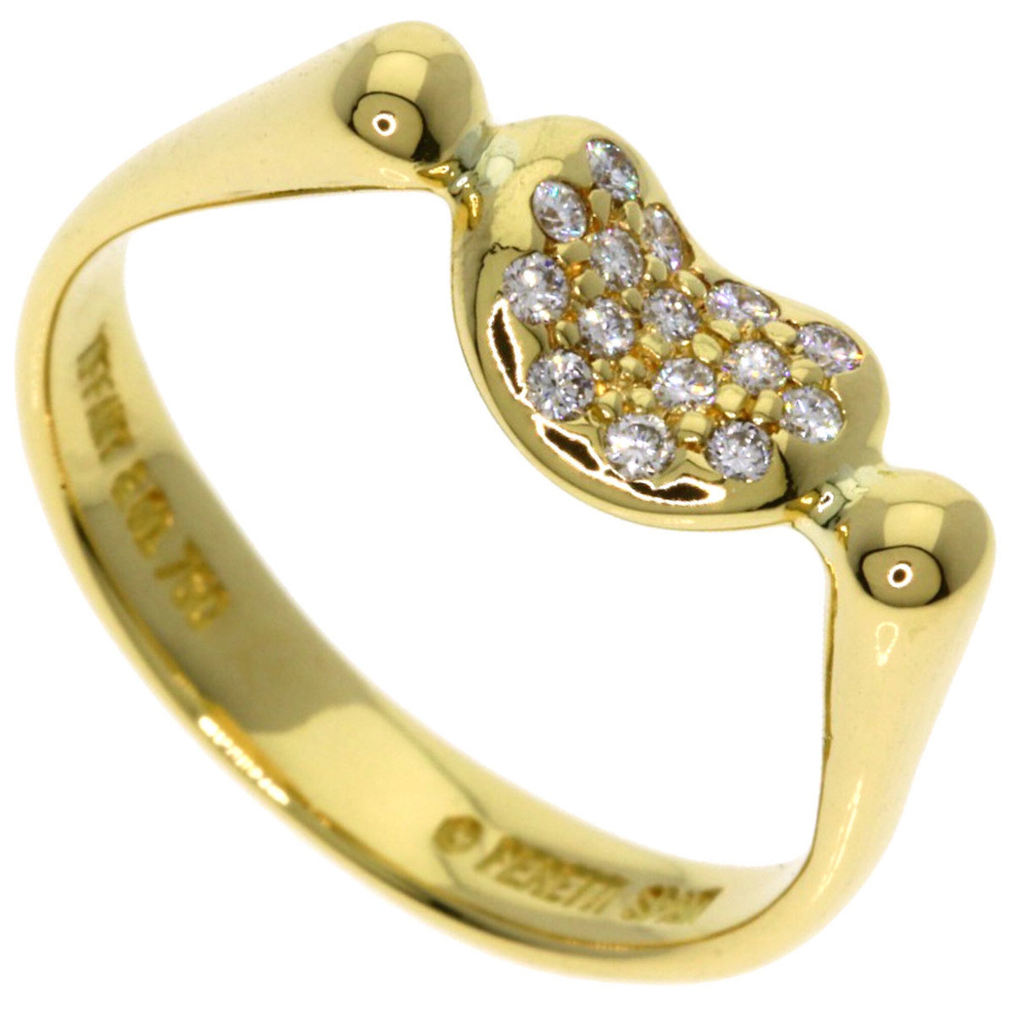 Tiffany Yellow Gold (18K) Band Ring (Pre-Owned)