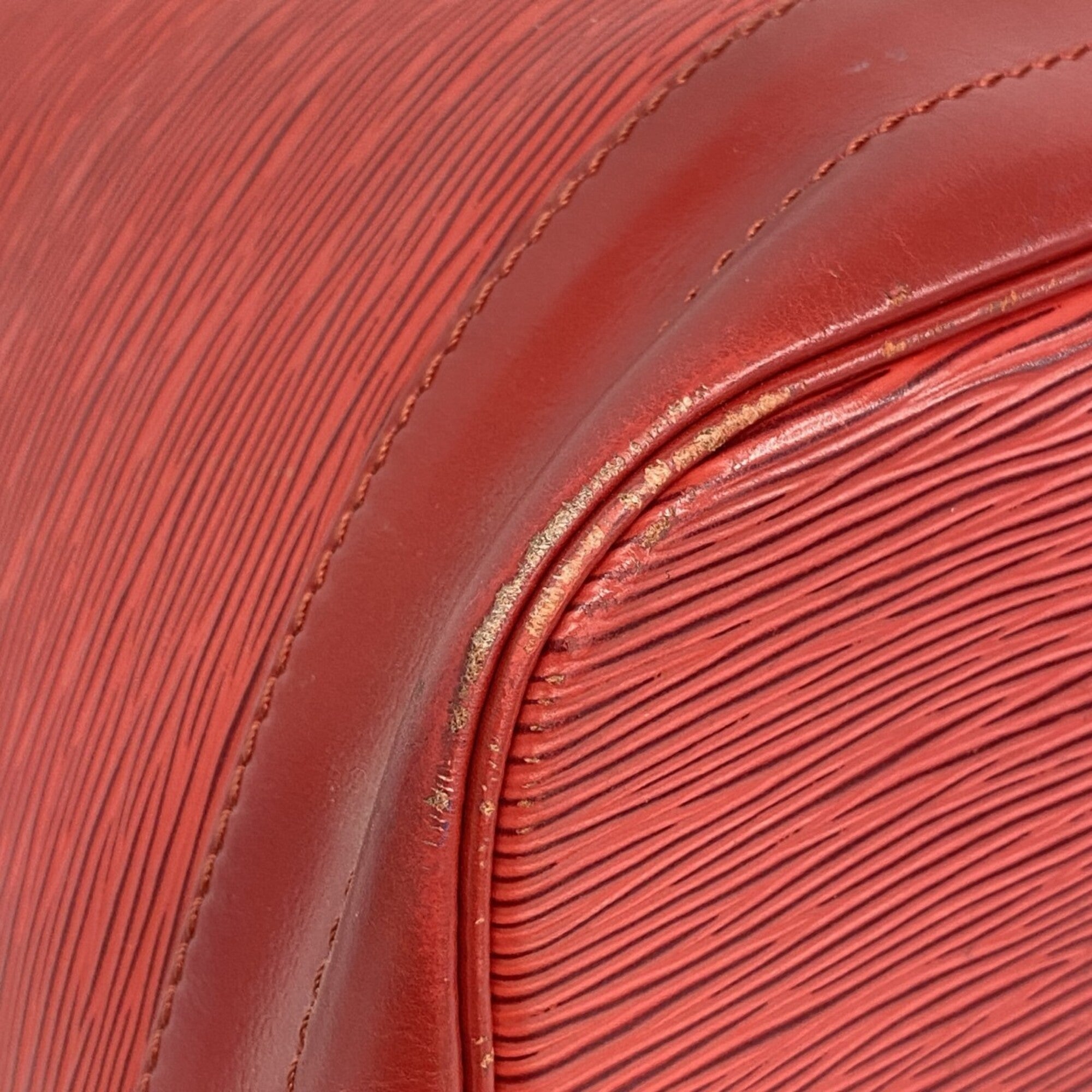 Louis Vuitton Castilian Red Shoulder Bag (Pre-Owned)