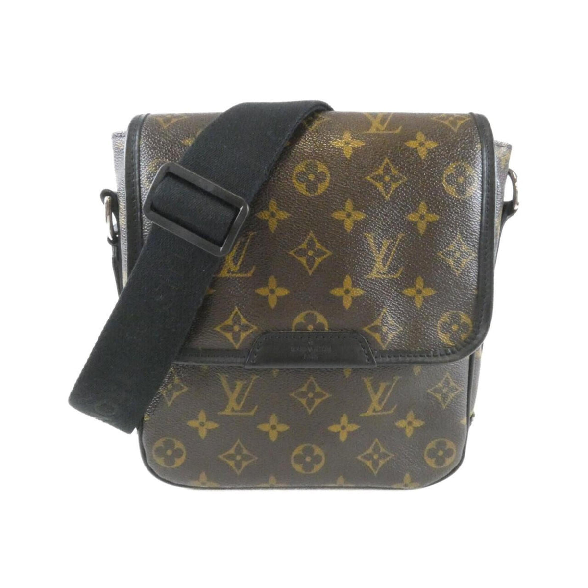 Louis Vuitton Marron Coated Canvas Shoulder Bag (Pre-Owned)