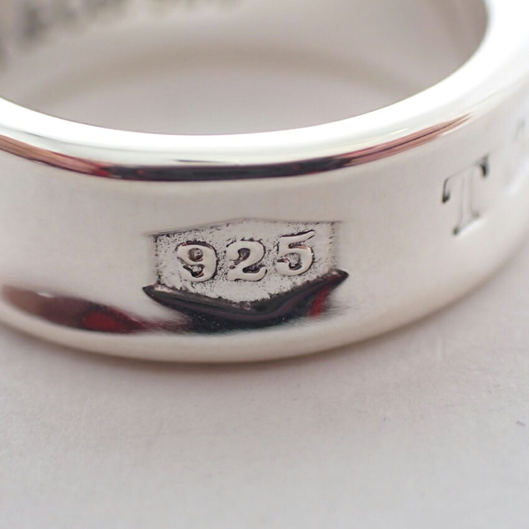Tiffany Sterling Silver 925 Band Ring (Pre-Owned)