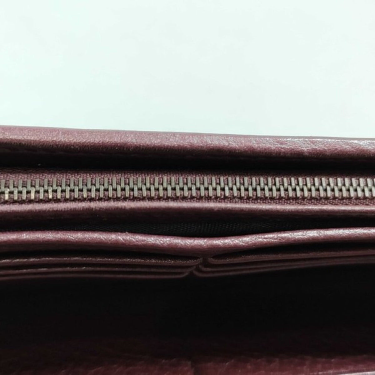 Gucci Bordeaux Leather Coin Purse/Coin Case (Pre-Owned)