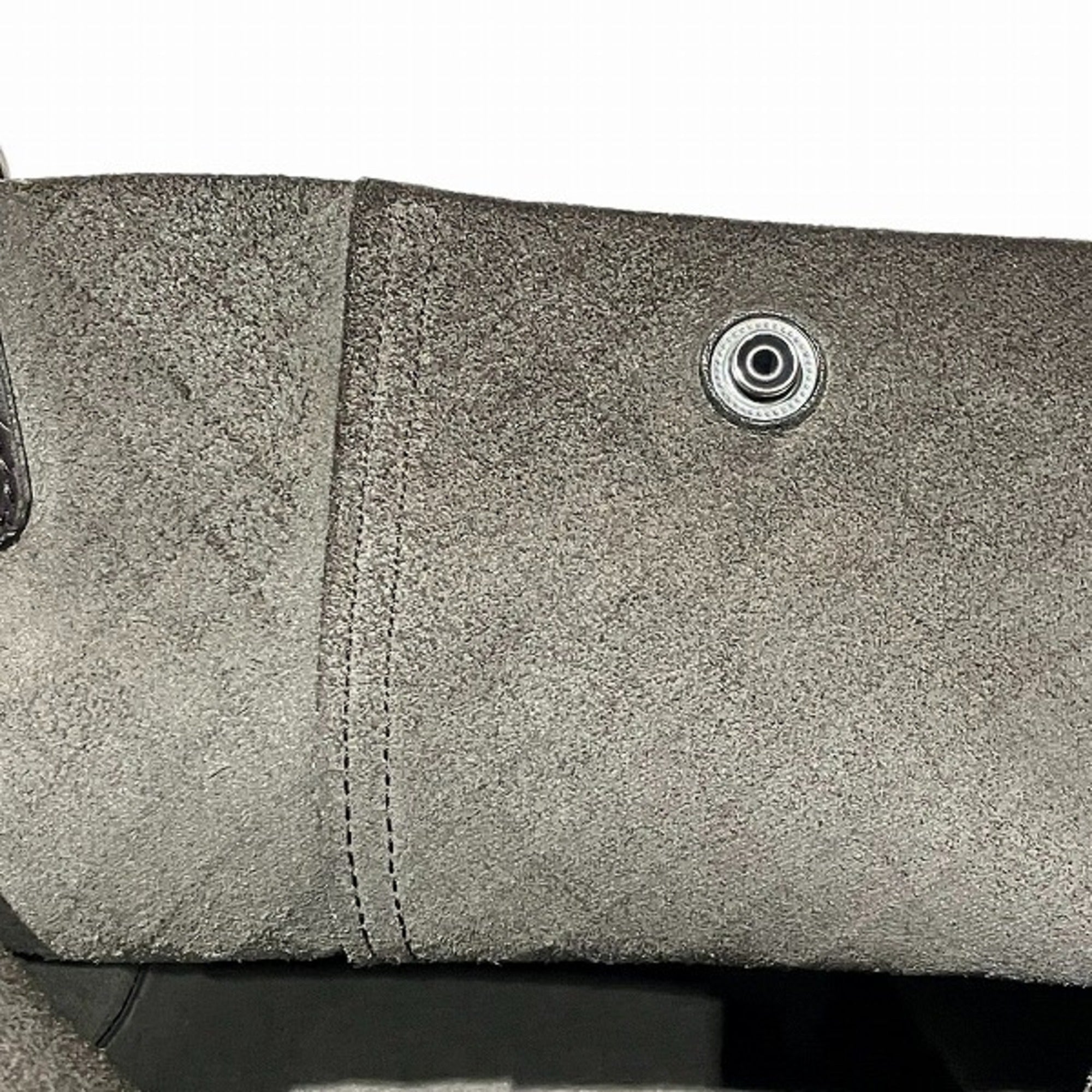Bottega Veneta Dark Brown Leather Handbag Shoulder Bag (Pre-Owned)