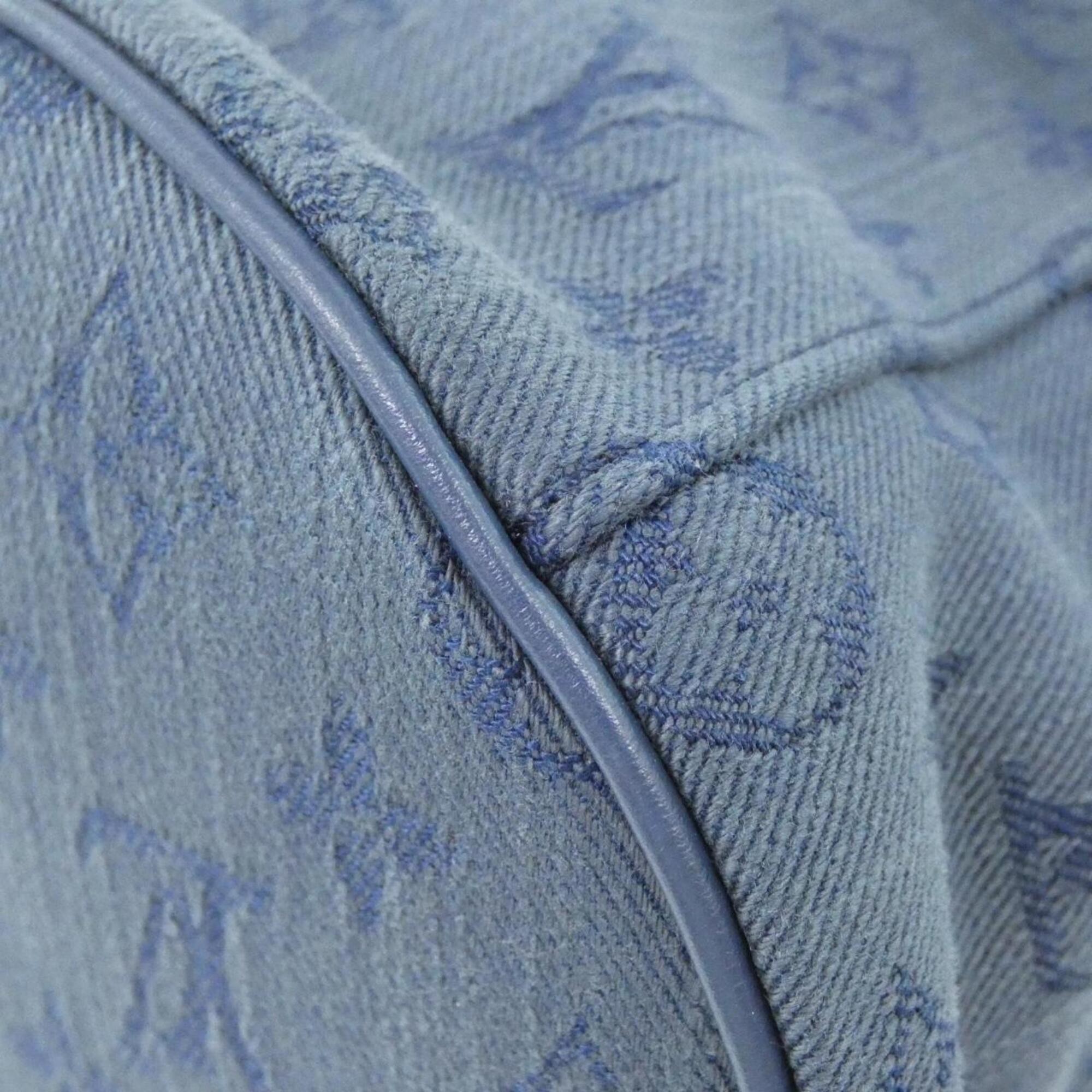 Louis Vuitton Navy Denim Backpack (Pre-Owned)