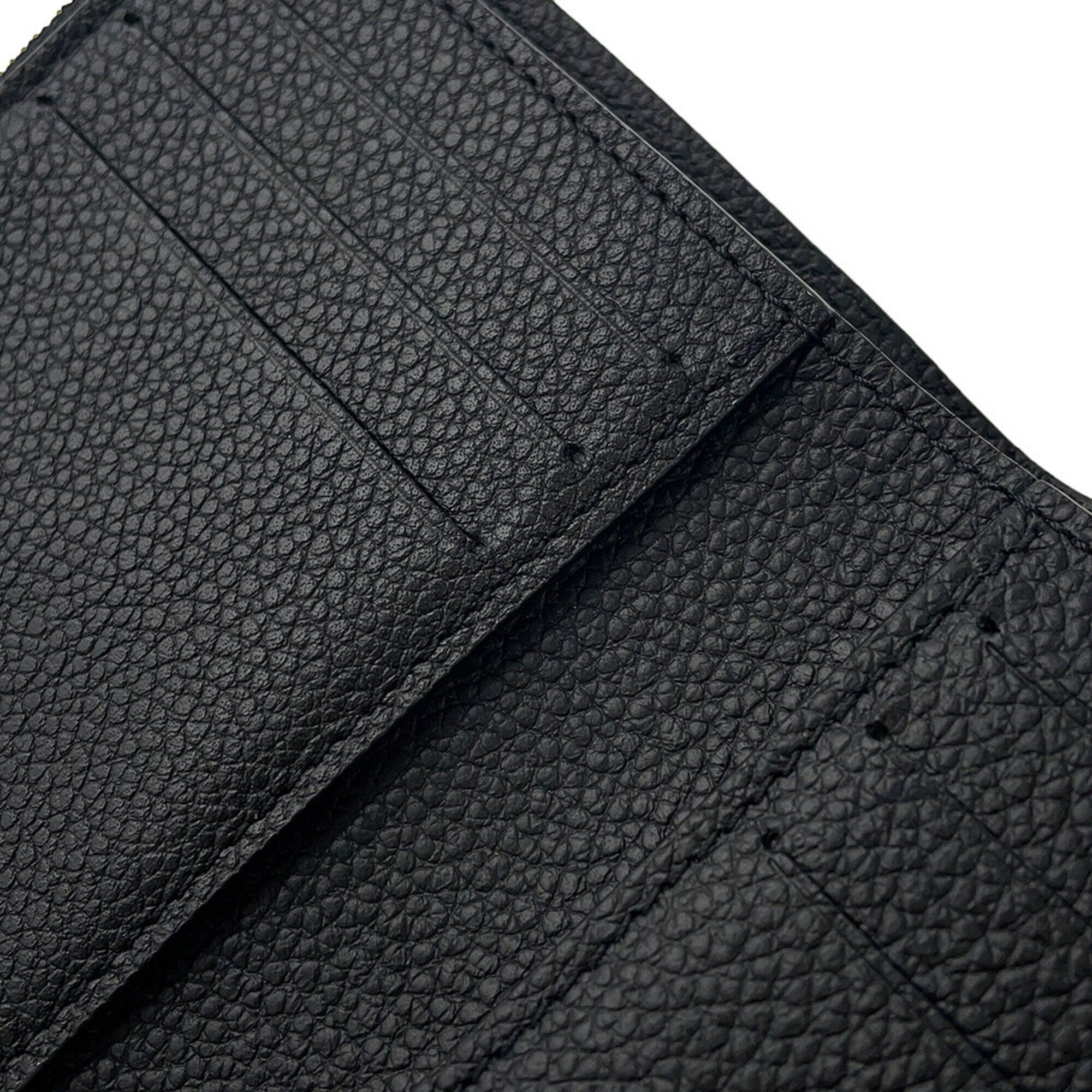 Louis Vuitton Monogram Empreinte Beige Noir Monogram Empreinte Wallet (Tri-Fold) (Pre-Owned)