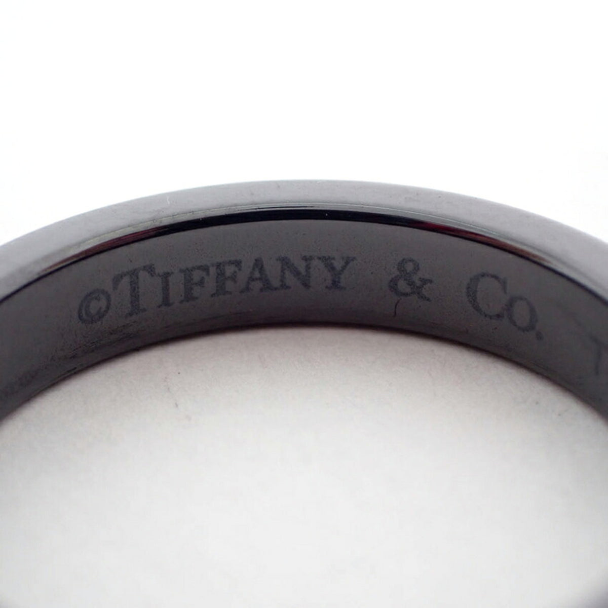 Tiffany Titanium Band Ring (Pre-Owned)