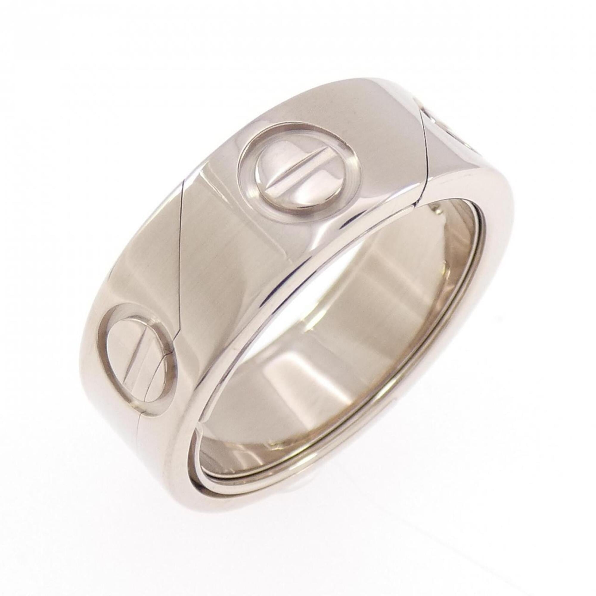 Cartier White Gold White Gold (18K) Band Ring (Pre-Owned)