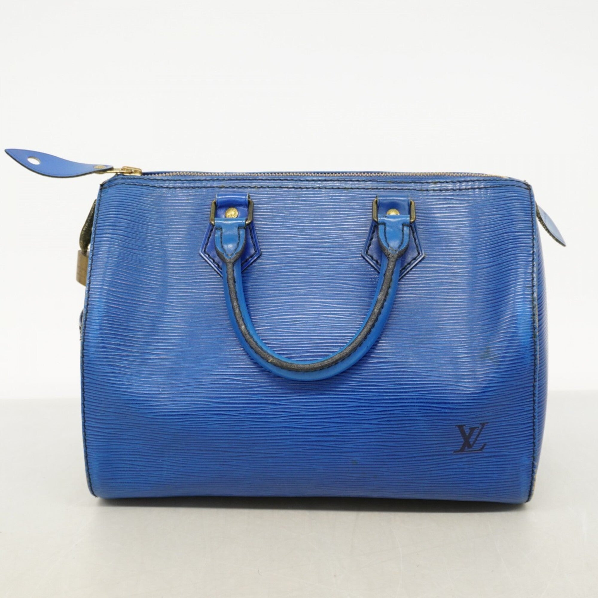 Louis Vuitton Toledo Blue Handbag (Pre-Owned)
