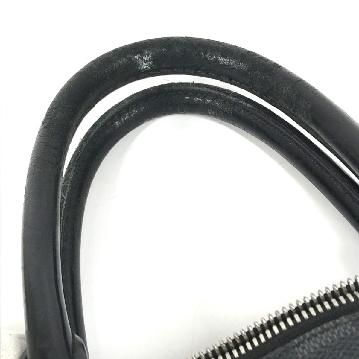 Louis Vuitton Black Damier Graphite Canvas Briefcase Handbag (Pre-Owned)