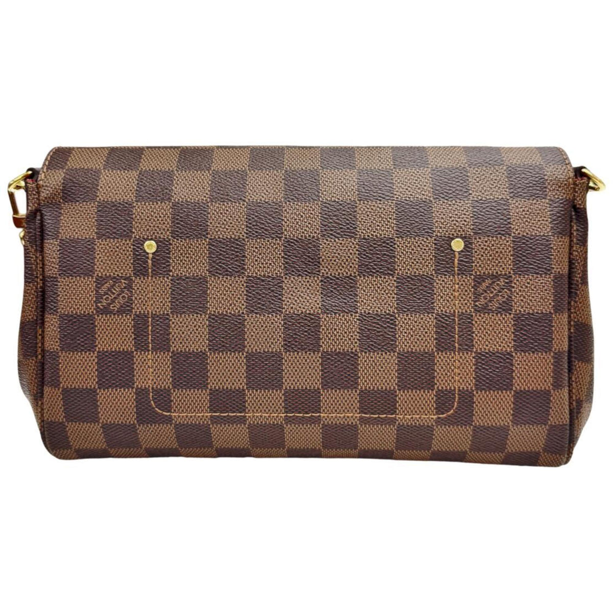 Louis Vuitton Brown Damier Canvas Shoulder Bag (Pre-Owned)