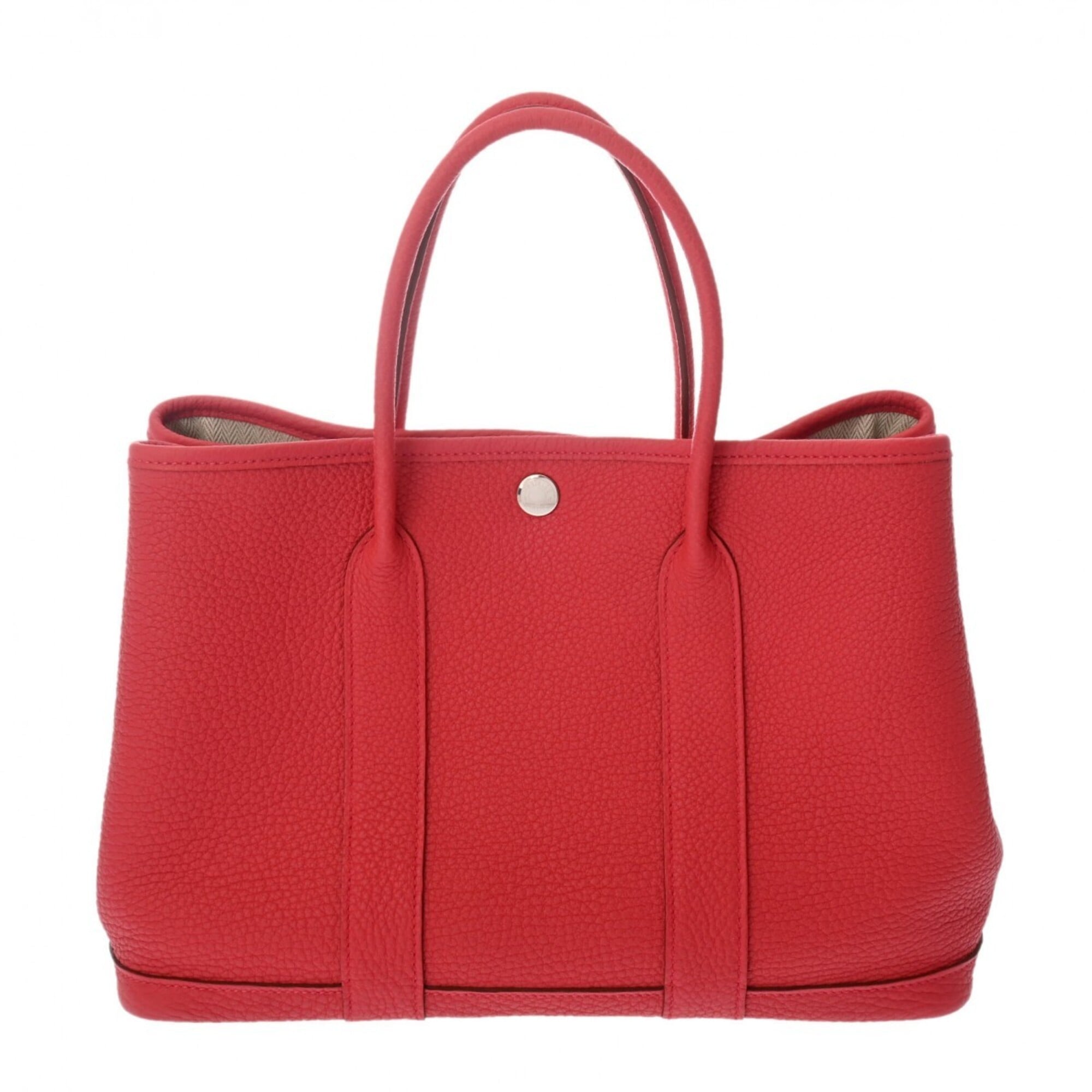 Hermes Bougainvillier Negonda Leather Handbag (Pre-Owned)