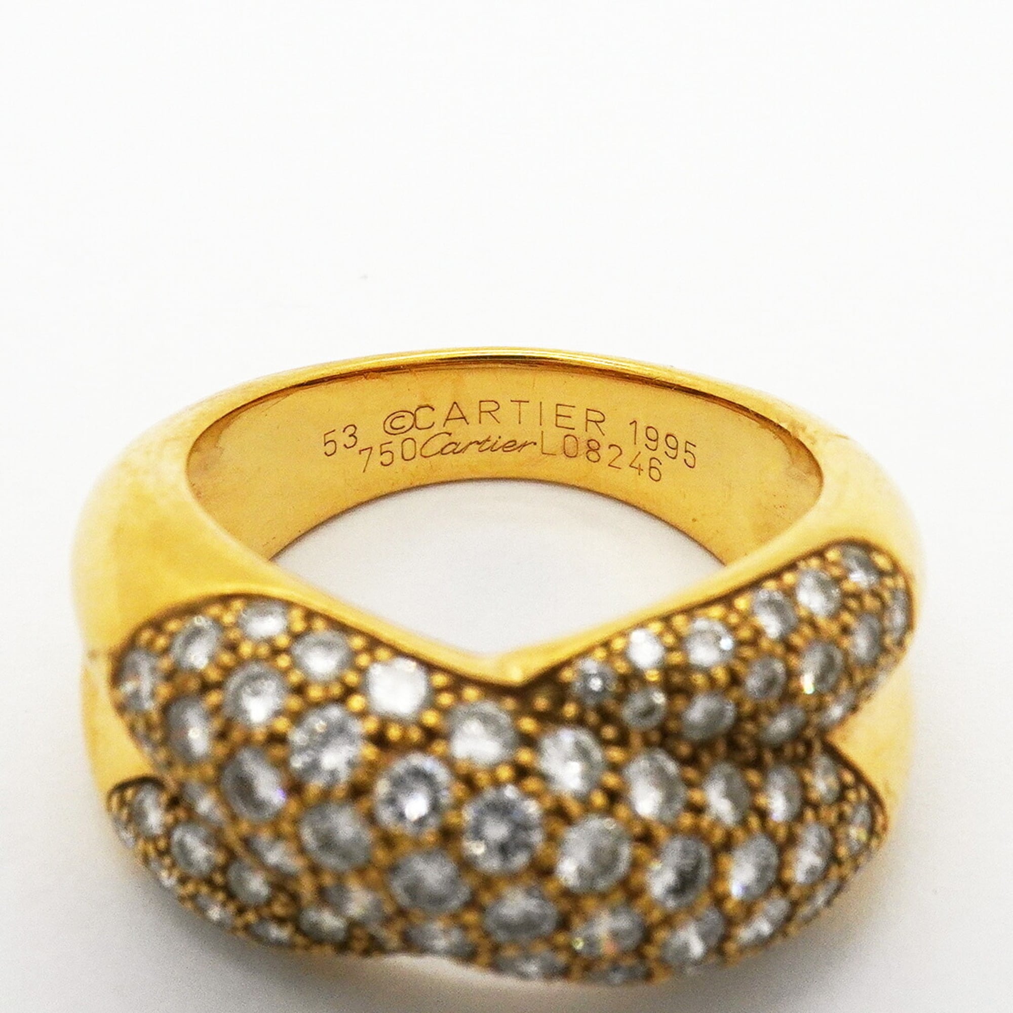 Cartier Yellow Gold (18K) Band Ring (Pre-Owned)