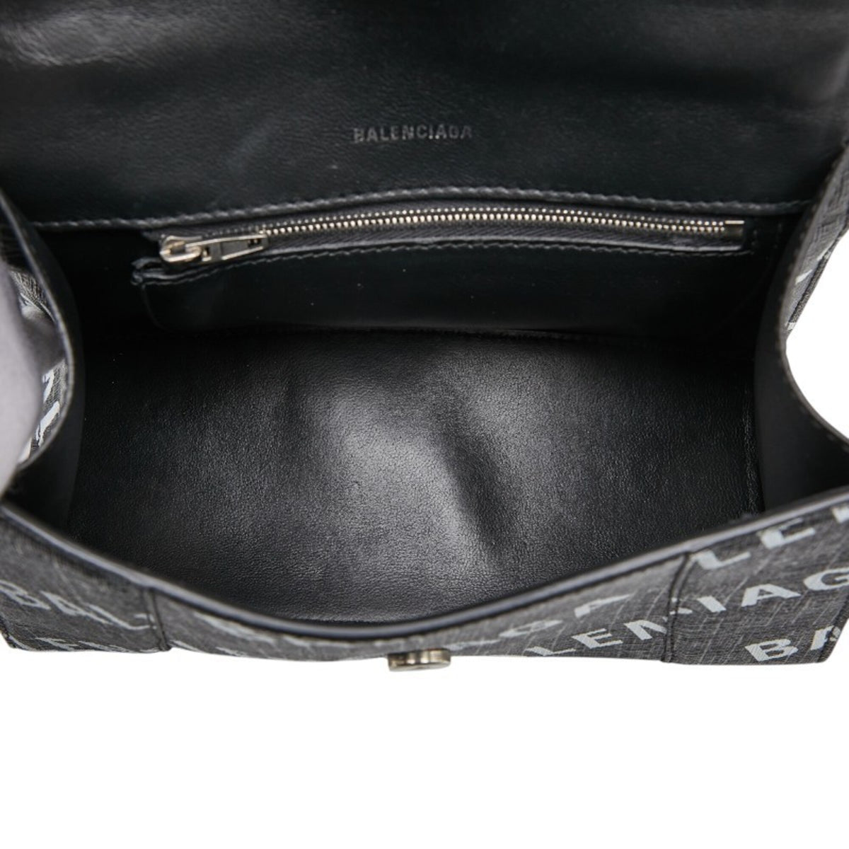 Balenciaga Black Pvc Leather Handbag Shoulder Bag (Pre-Owned)
