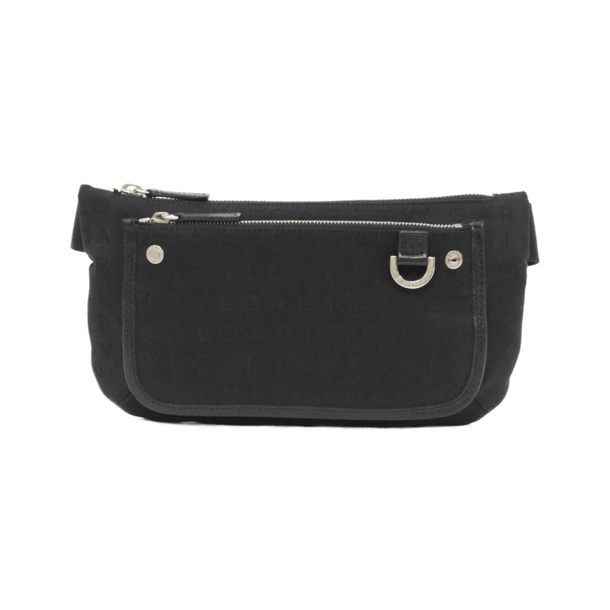 Unspecified Black Canvas Fanny Pack (Pre-Owned)
