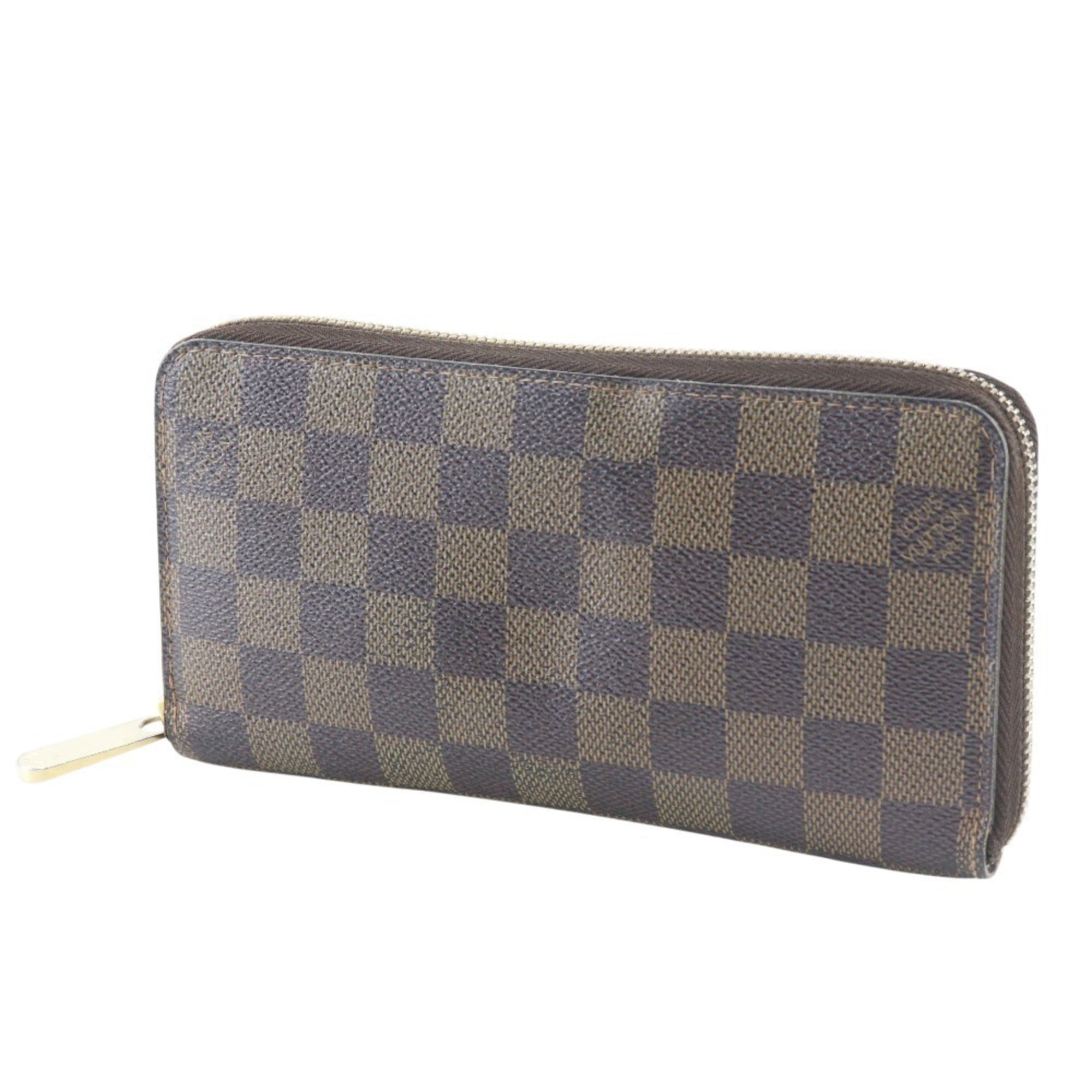 Louis Vuitton Damier Brown Damier Canvas Long Wallet (Bi-Fold) (Pre-Owned)