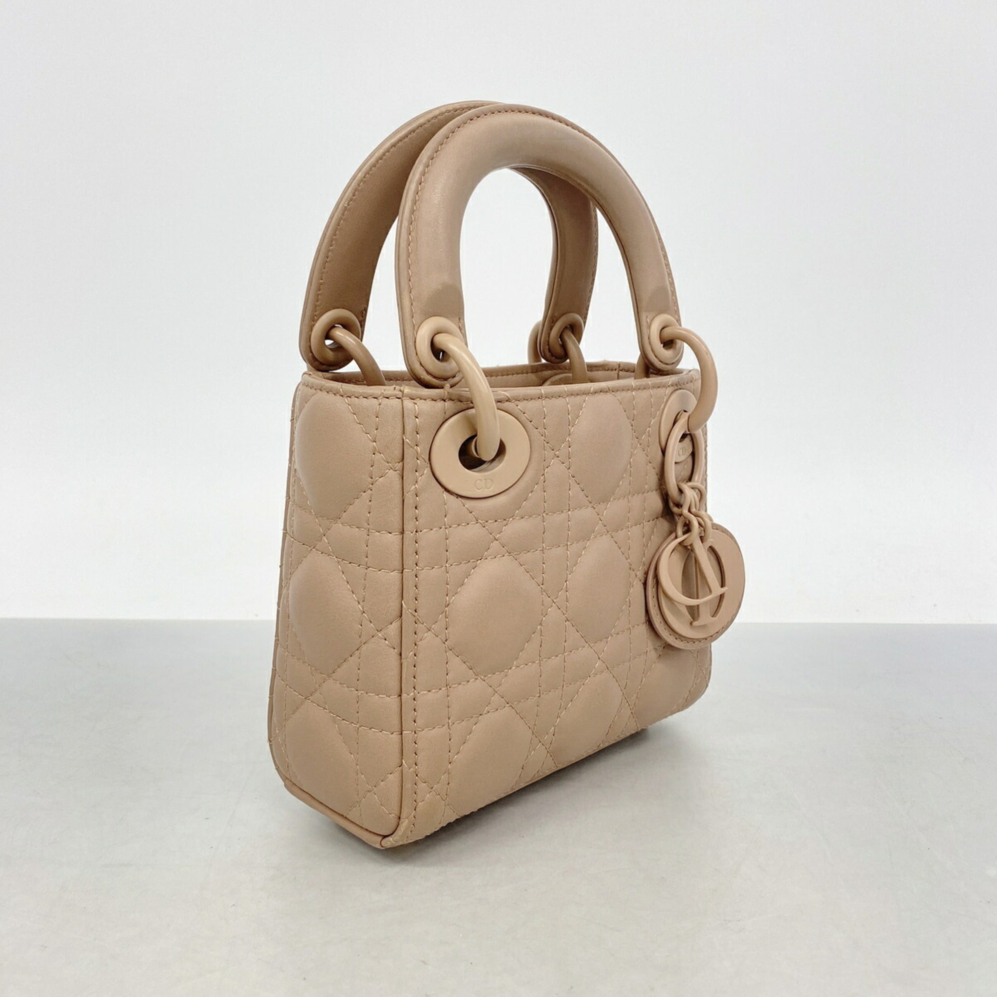 Christian Dior Pink Leather Handbag (Pre-Owned)