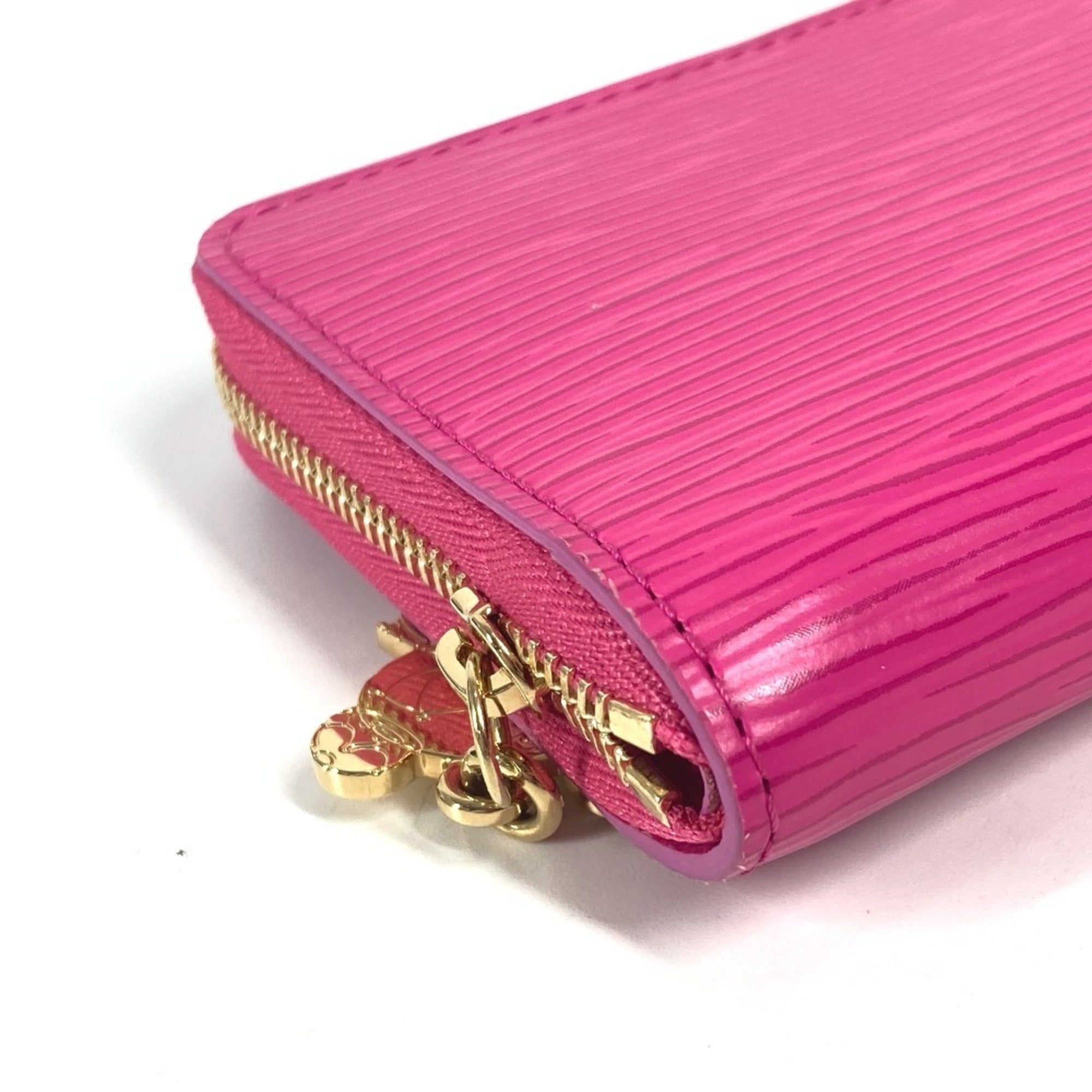 Louis Vuitton Pink Epi Leather Long Wallet (Bi-Fold) (Pre-Owned)