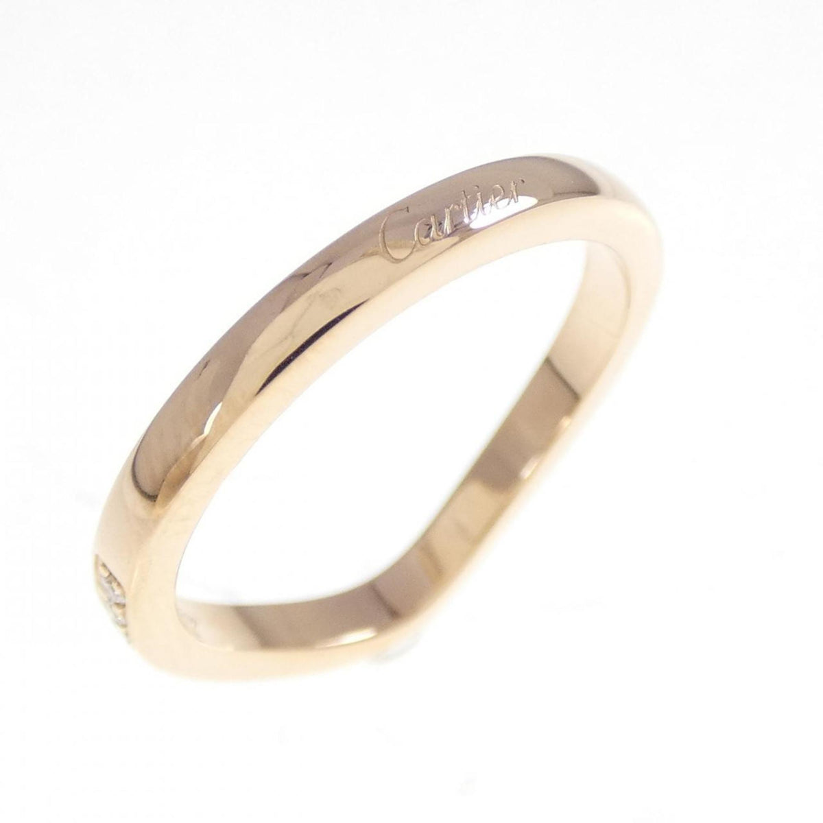 Cartier Pink Gold (18K) Band Ring (Pre-Owned)