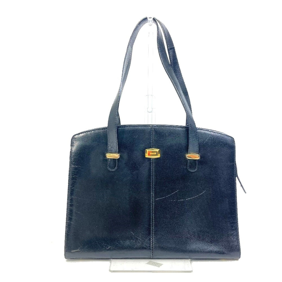 Bally Black Leather Tote Bag (Pre-Owned)