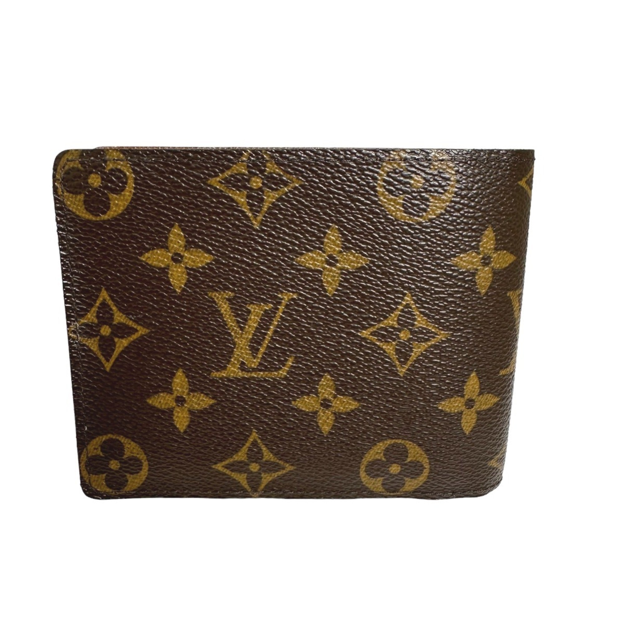 Louis Vuitton Monogram Brown Monogram Wallet (Bi-Fold) (Pre-Owned)